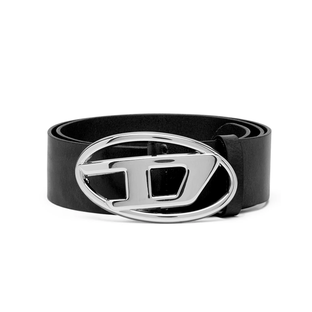 Cintura B-1dr OVAL D in metallo lucido