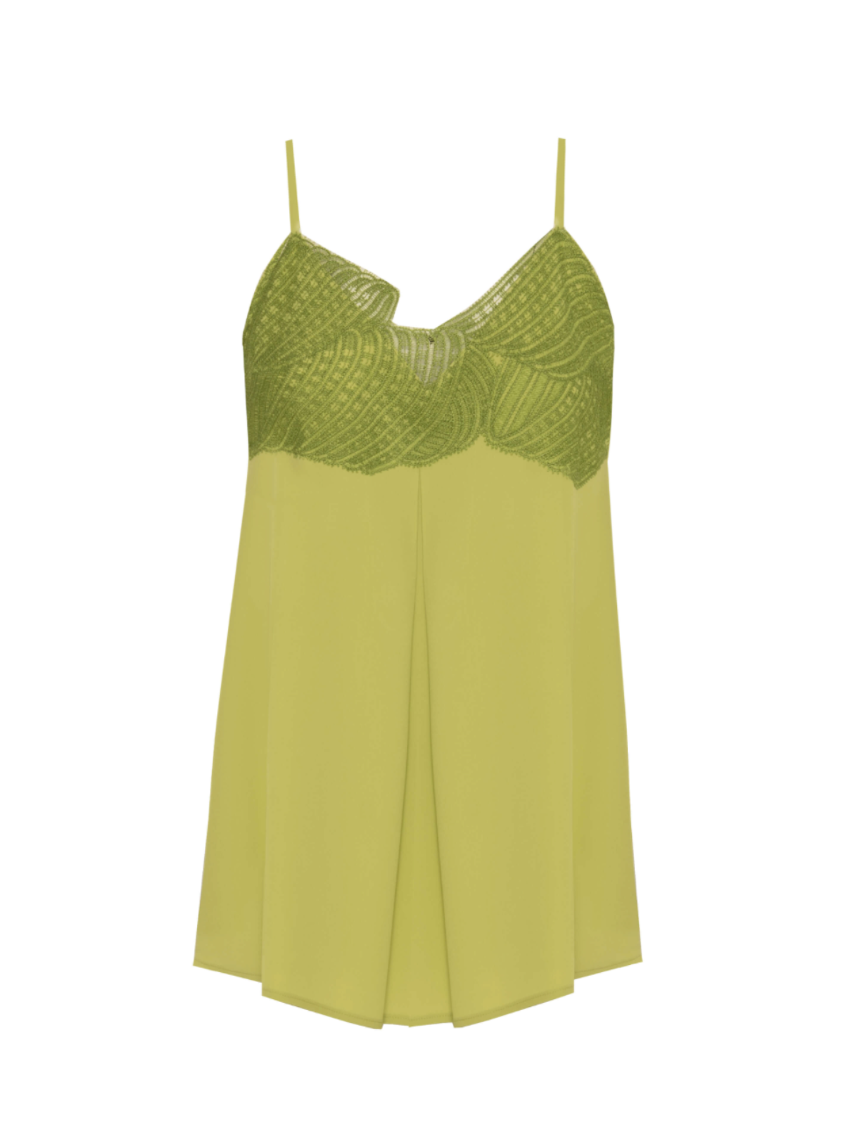 Top con dettagli in pizzo ricamati