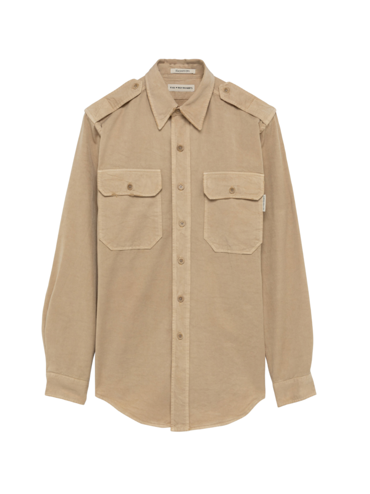 Camicia military in gabardina-Eva ❤️ Roy Roger's