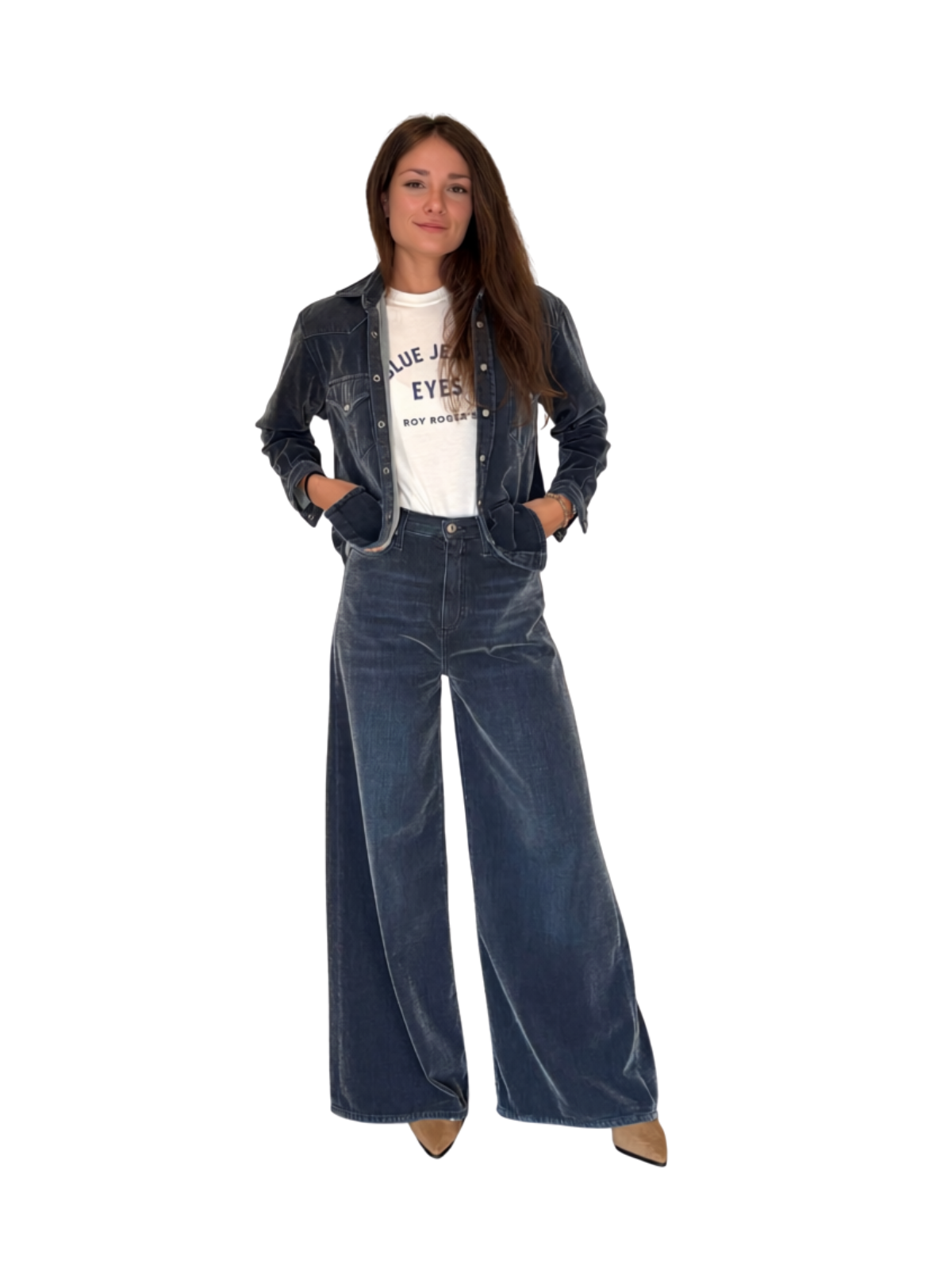 T-SHIRT "BLUE JEANS EYES"