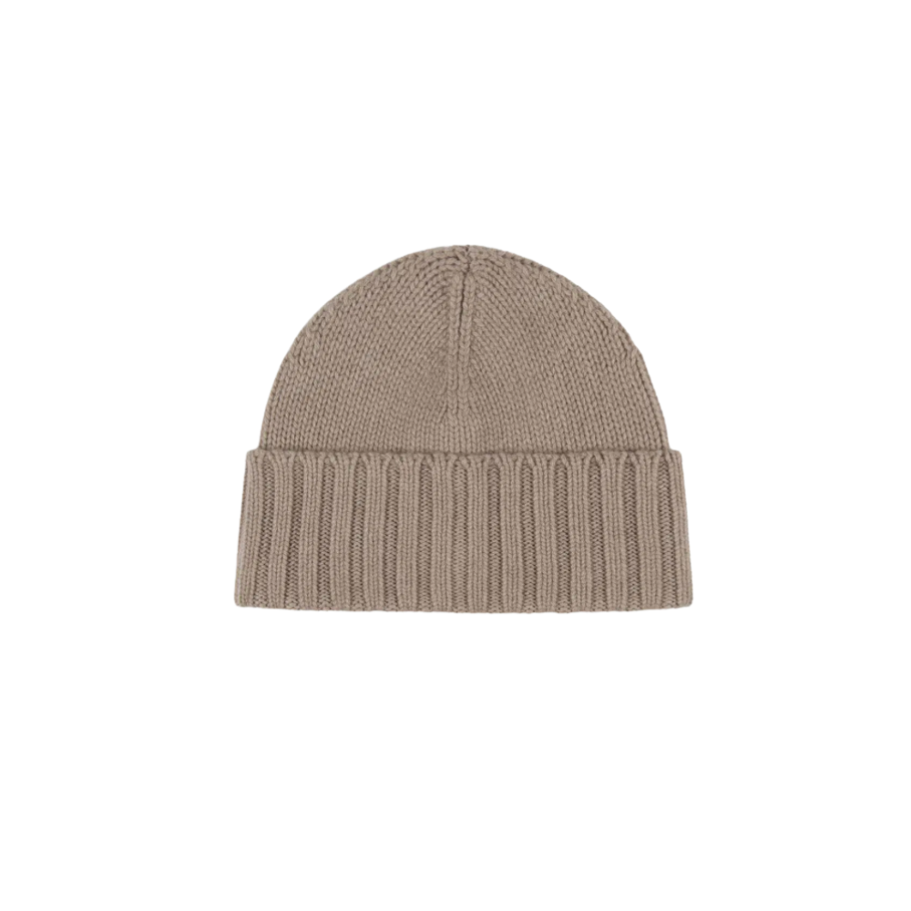 Cappello a coste in cashmere
