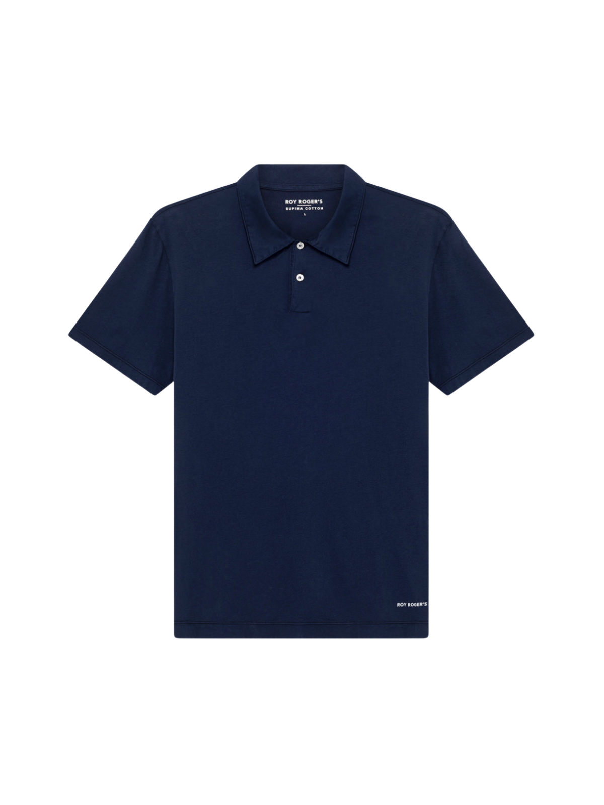 Supima jersey polo shirt