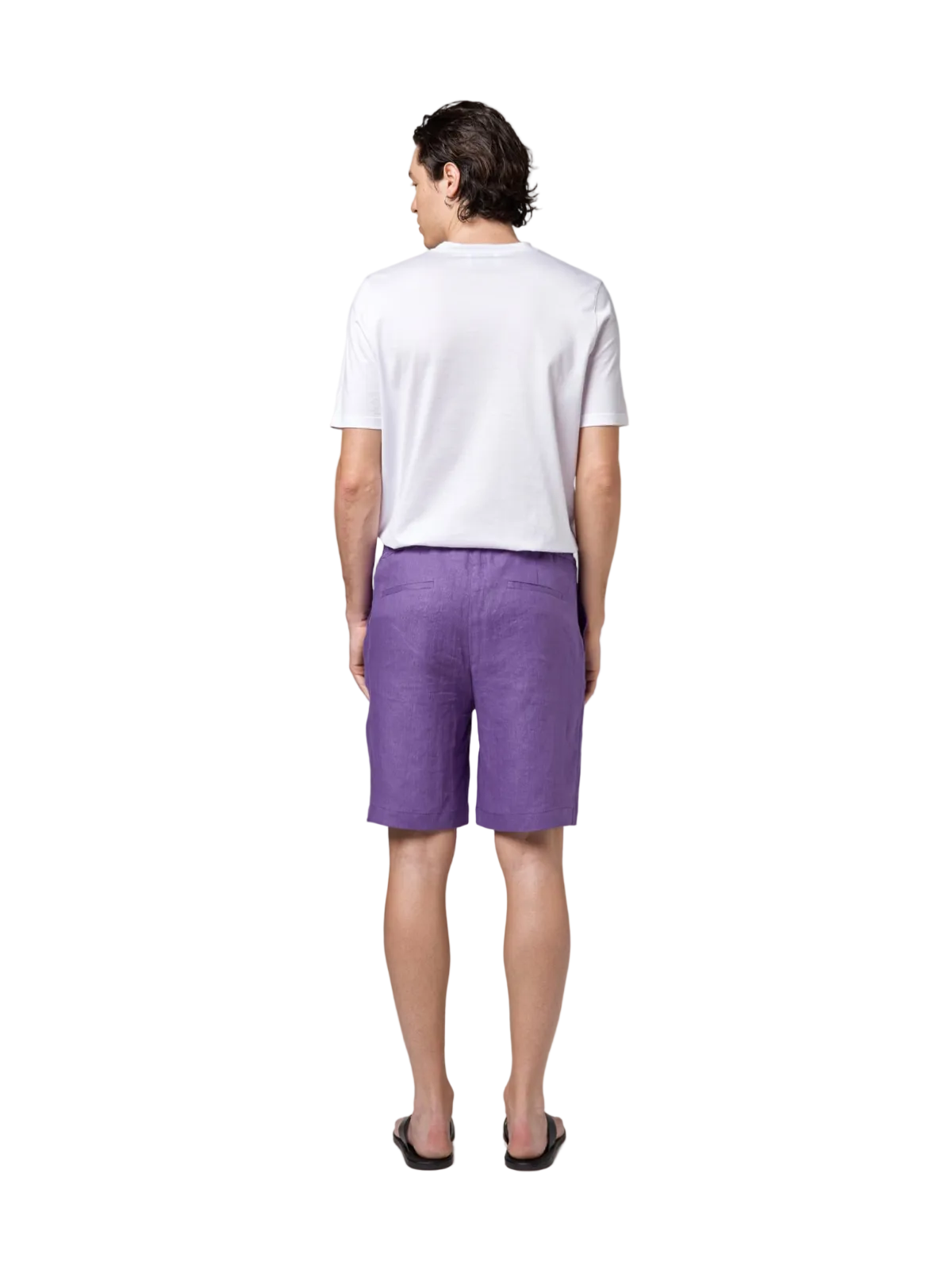 Bermuda regular in lino