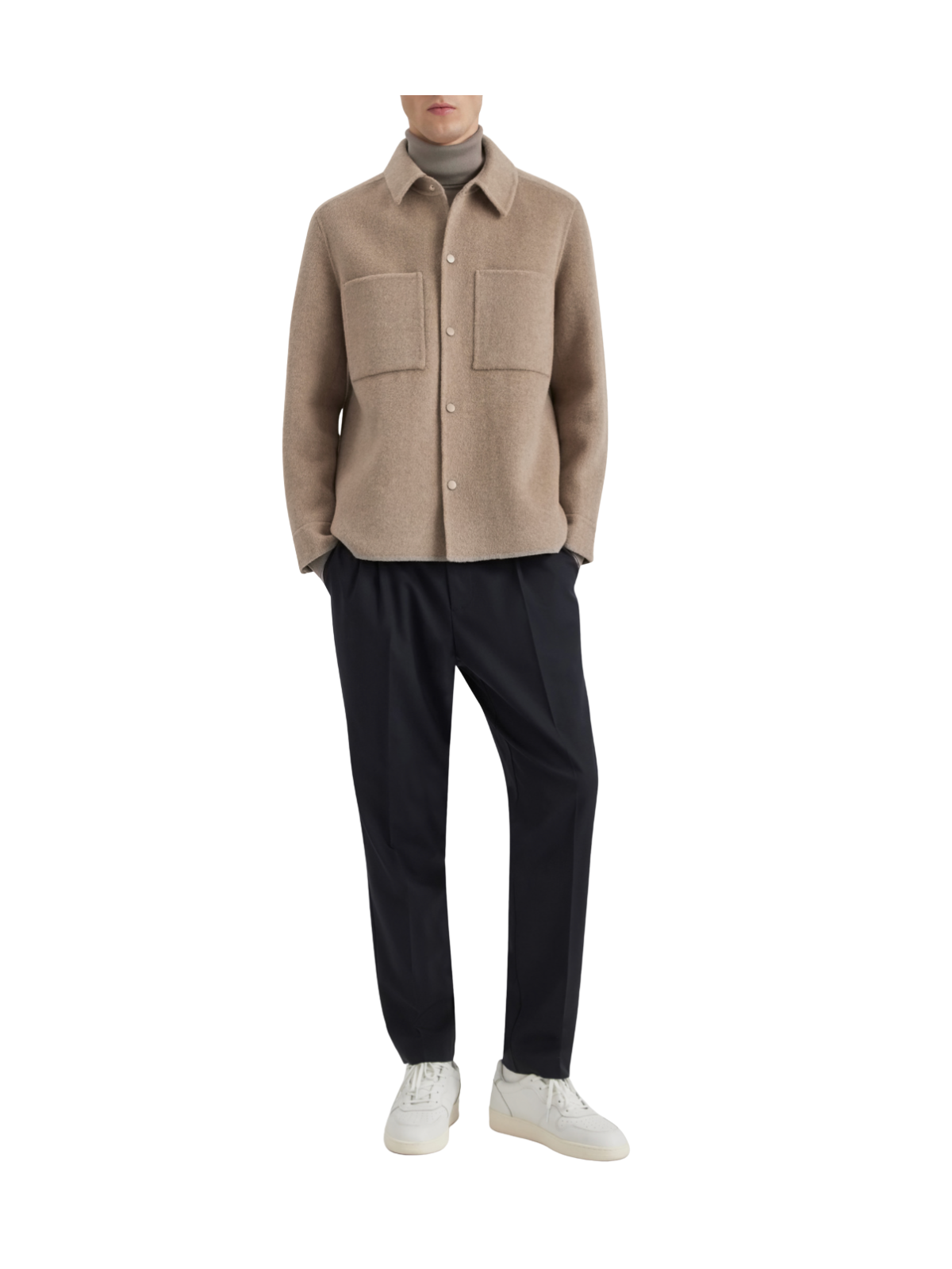 GIACCA-CAMICIA IN LANA