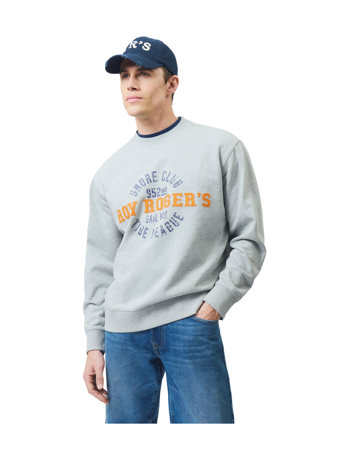 Felpa girocollo con stampa Ride Ligue