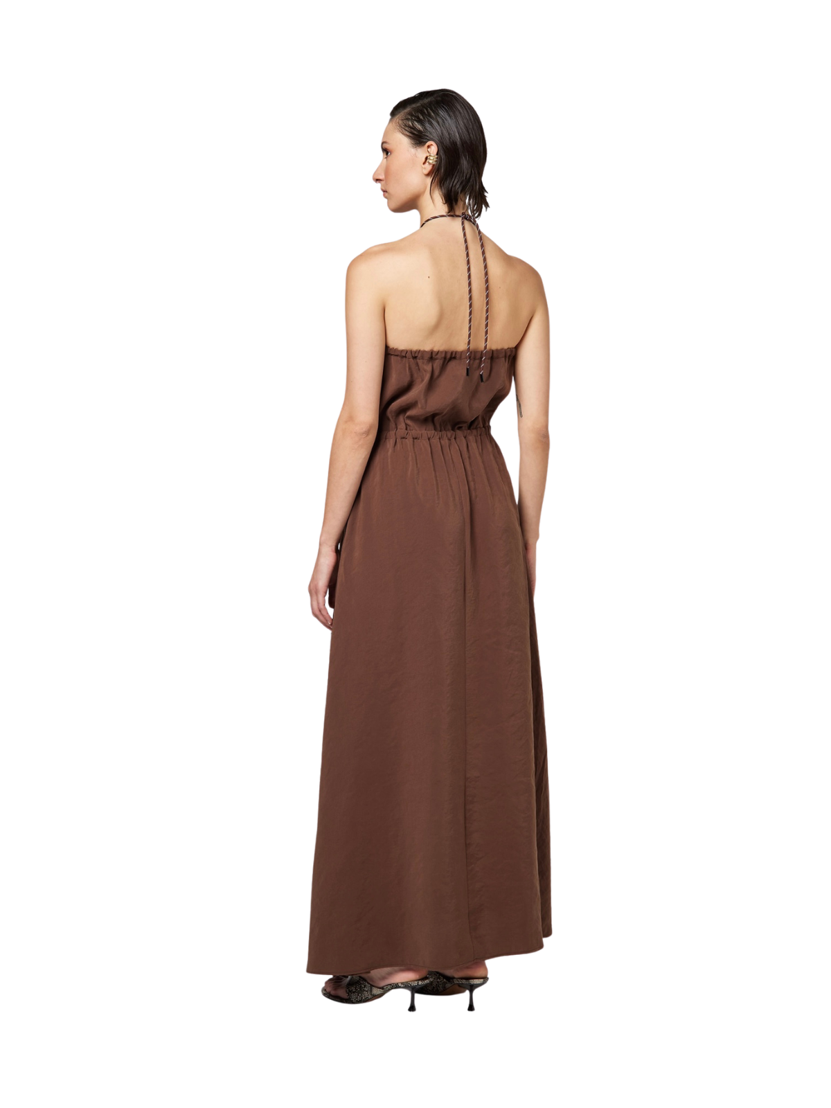 Abito lungo con laccio