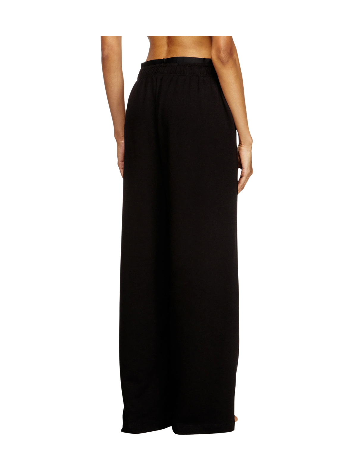 PANTALONI DA TUTA LESLIE-D-POP CON FASCIA LOGO IN VITA