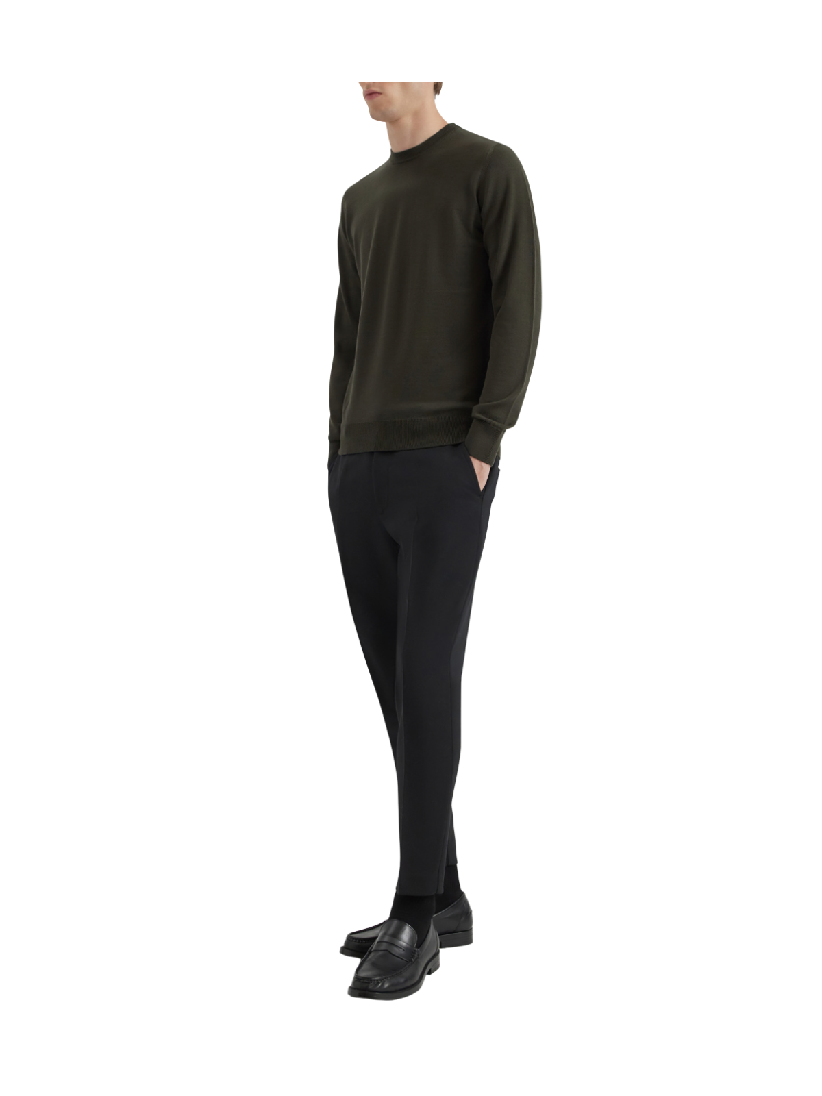 MERINO CREW NECK