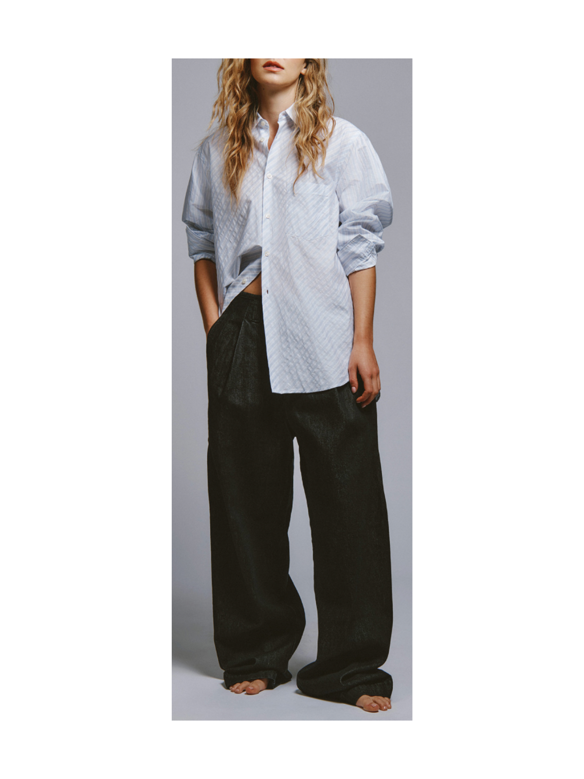 Camicia Garçon a Righe - Eva ❤️ Roy Roger's