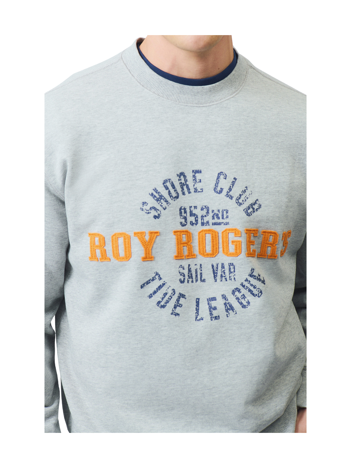 Sweatshirt mit Rundhalsausschnitt und Ride Ligue-Aufdruck