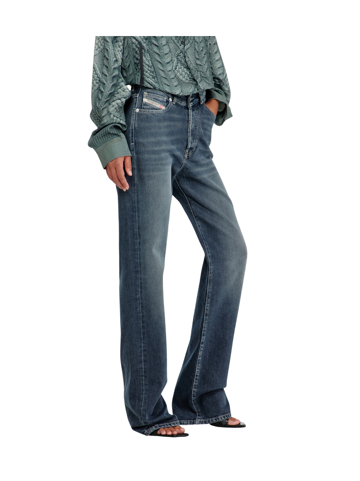 JEANS REGULAR VITA ALTA 1971 D-SENT