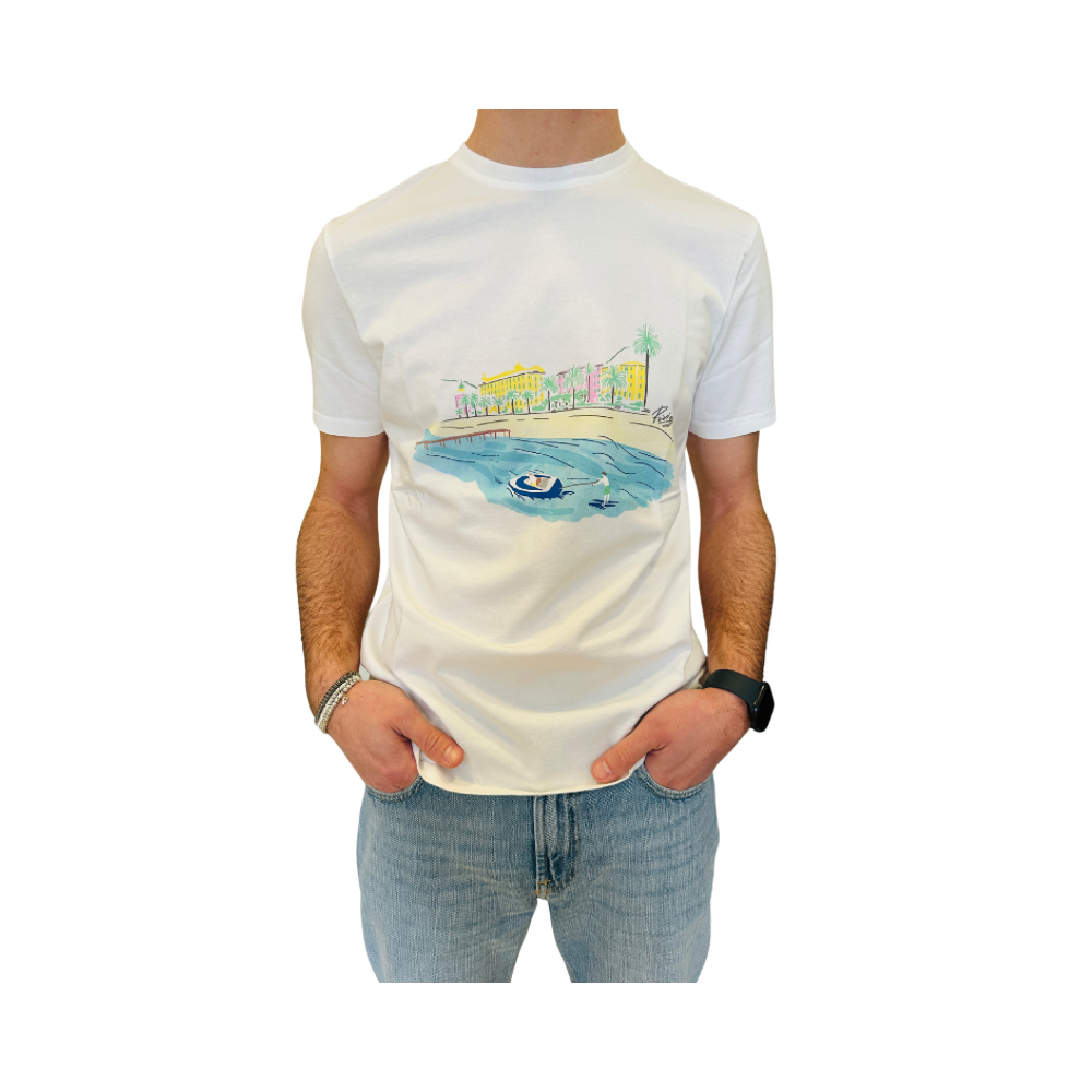 T-shirt Landscape Riviera