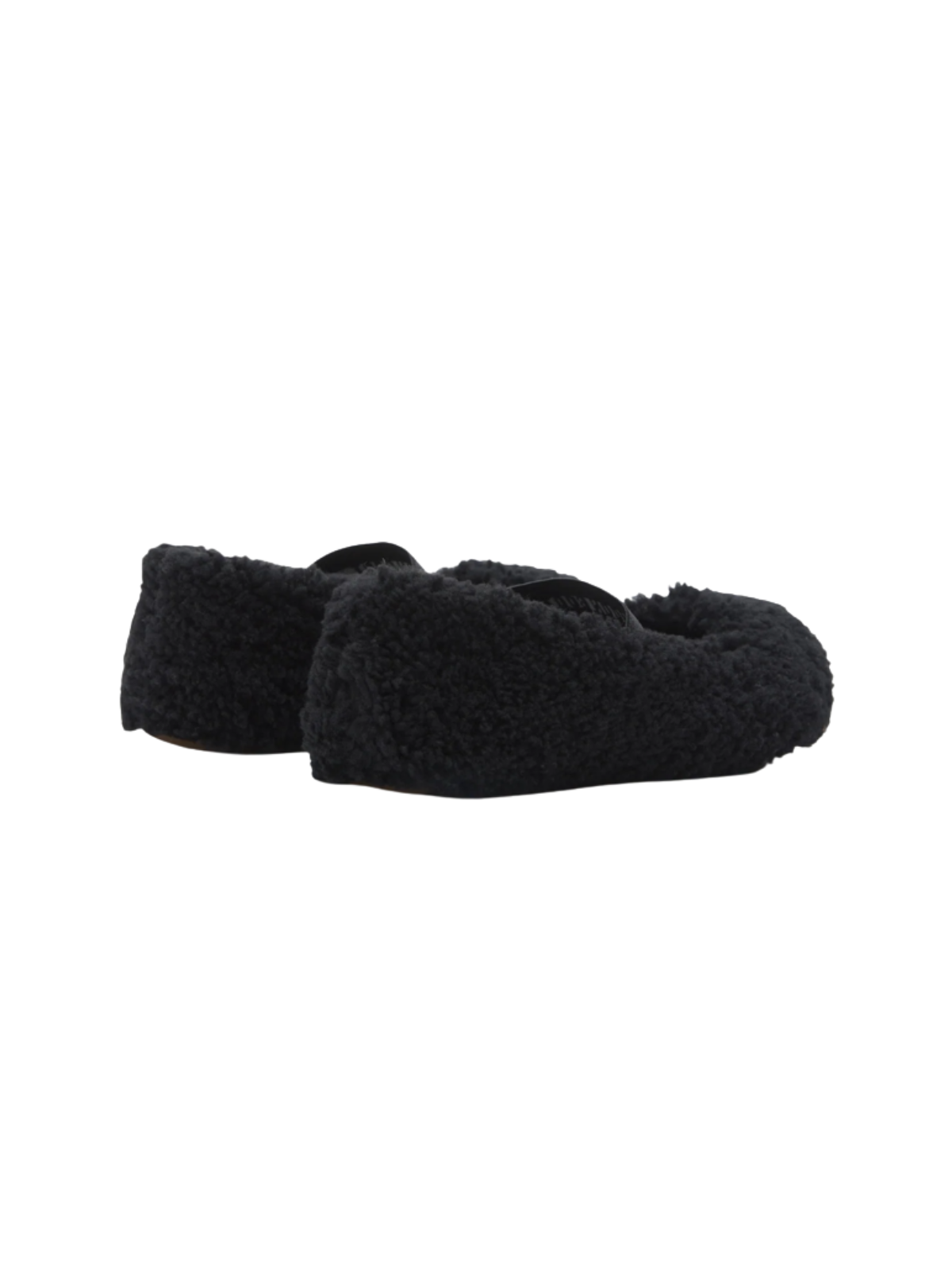 BALLERINA NERA IN SHEARLING