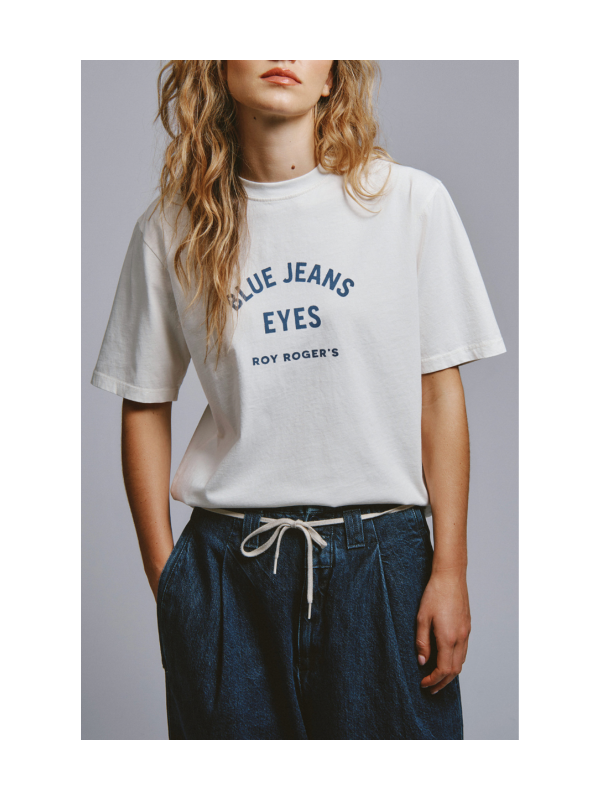 T-shirt Blue Jeans Eyes - Eva ❤️ RoyRoger's
