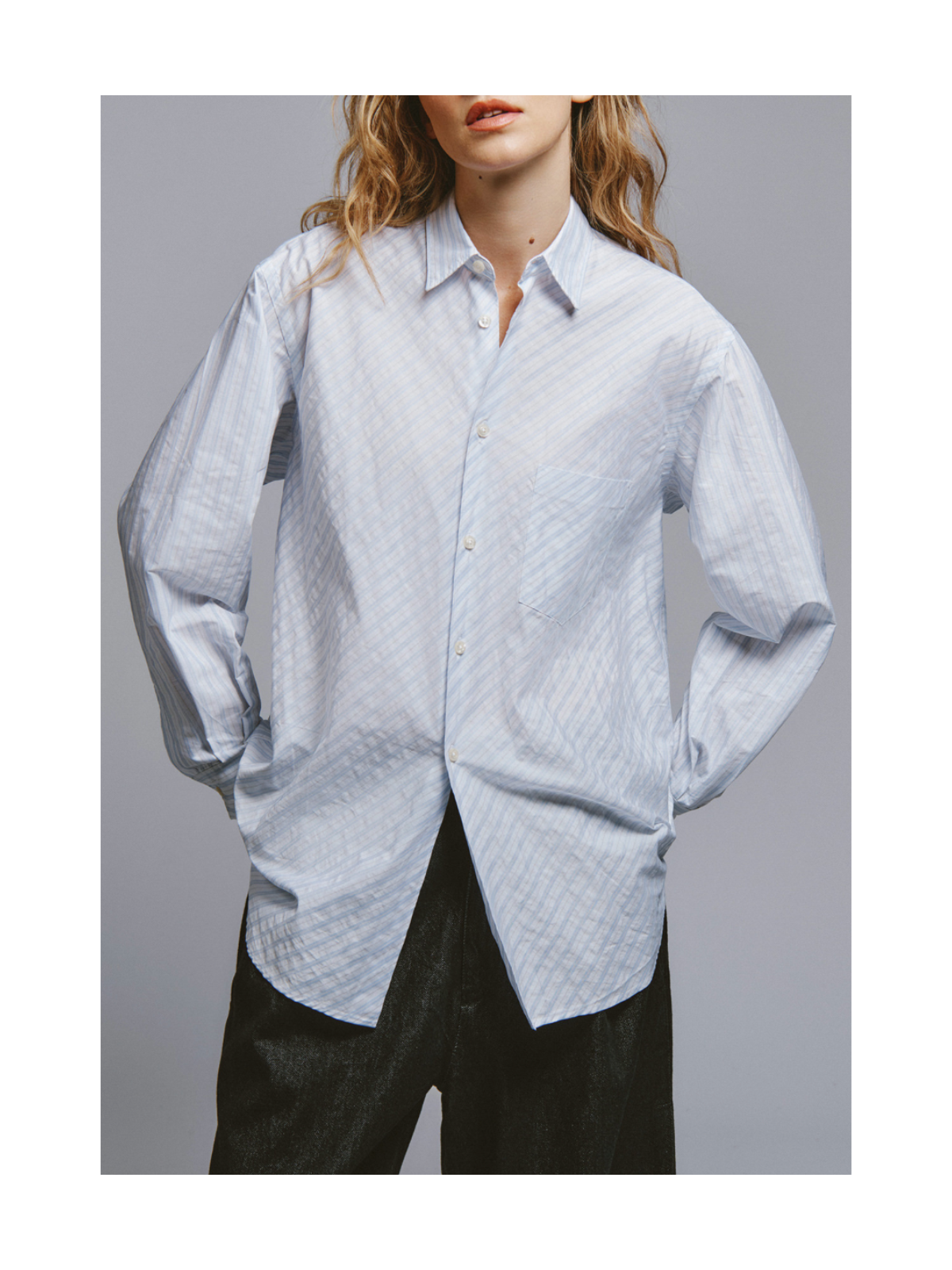 Camicia Garçon a Righe - Eva ❤️ Roy Roger's