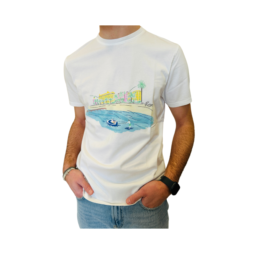 T-shirt Landscape Riviera