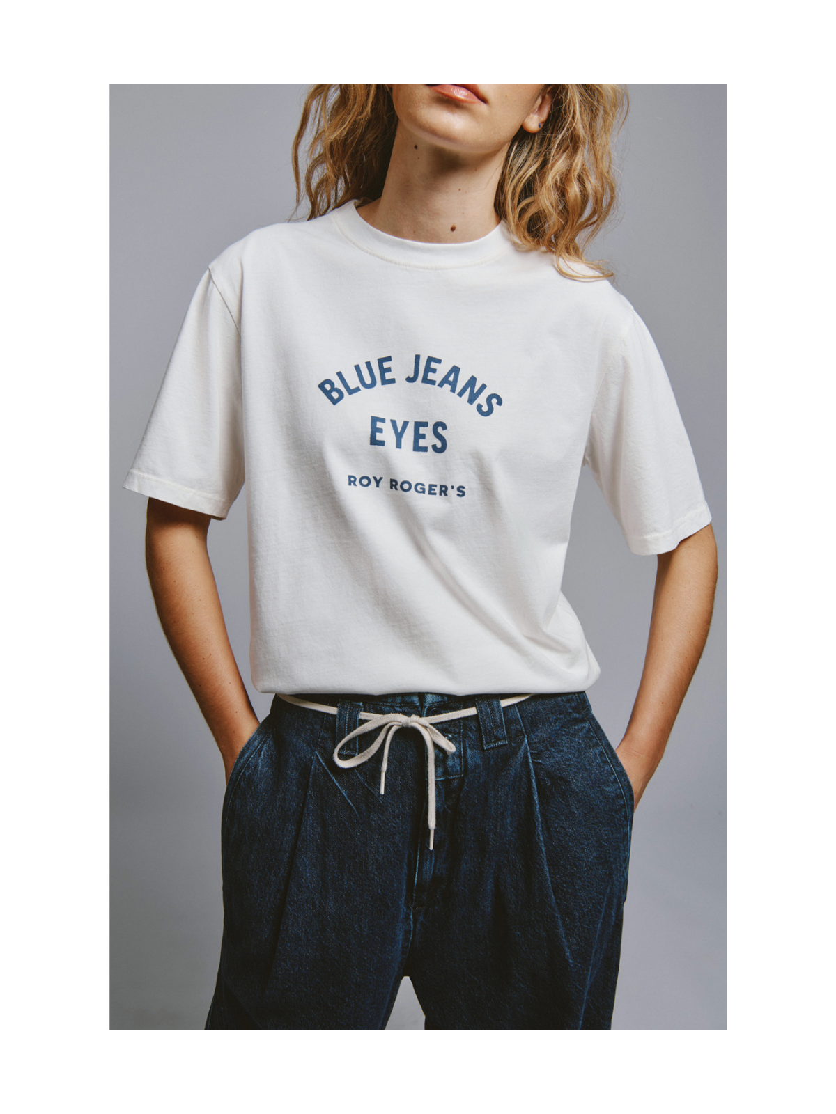 T-shirt Blue Jeans Eyes - Eva ❤️ RoyRoger's