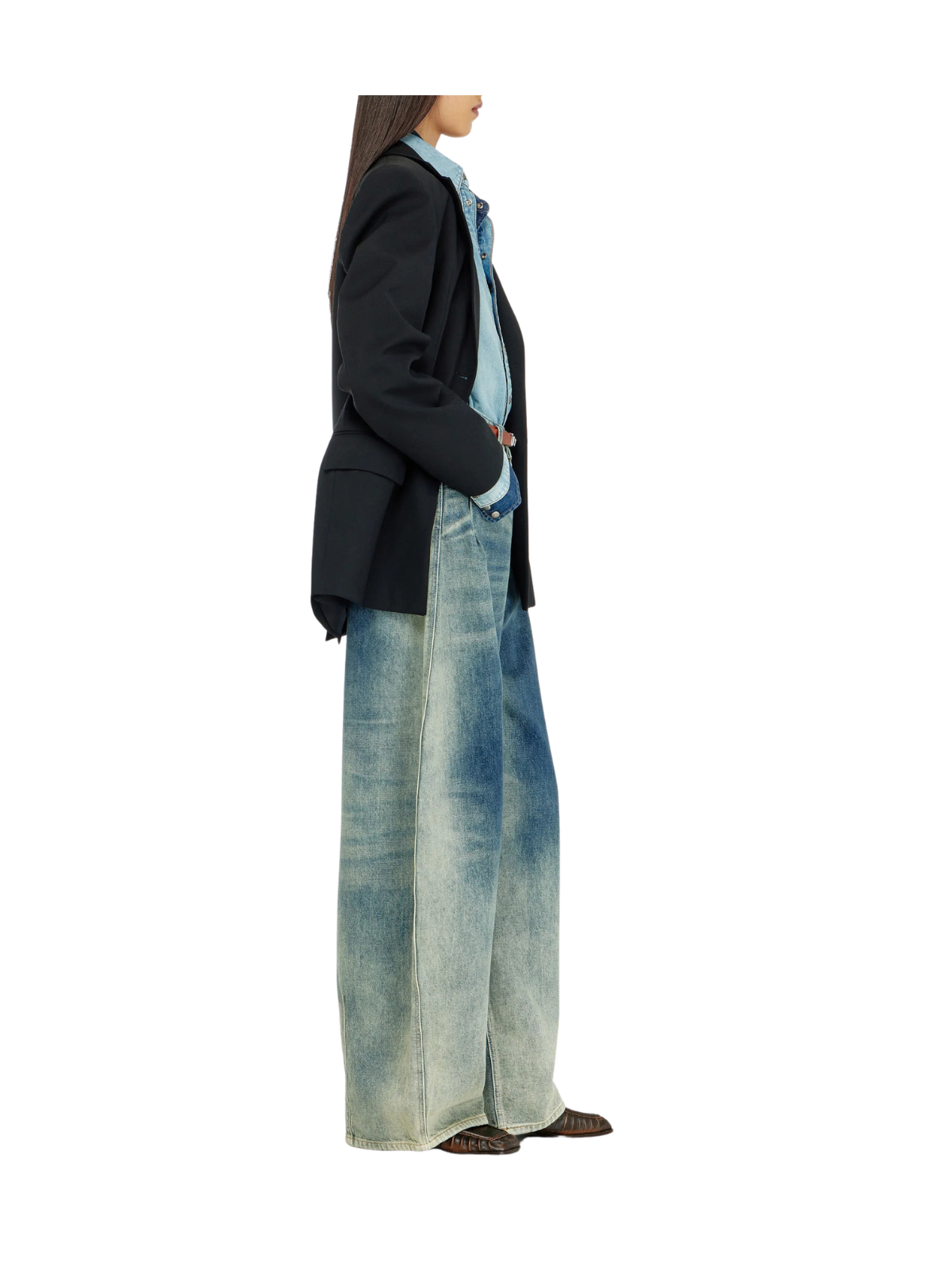 JEANS RELAXED VITA ALTA 1987 D-KHELZ