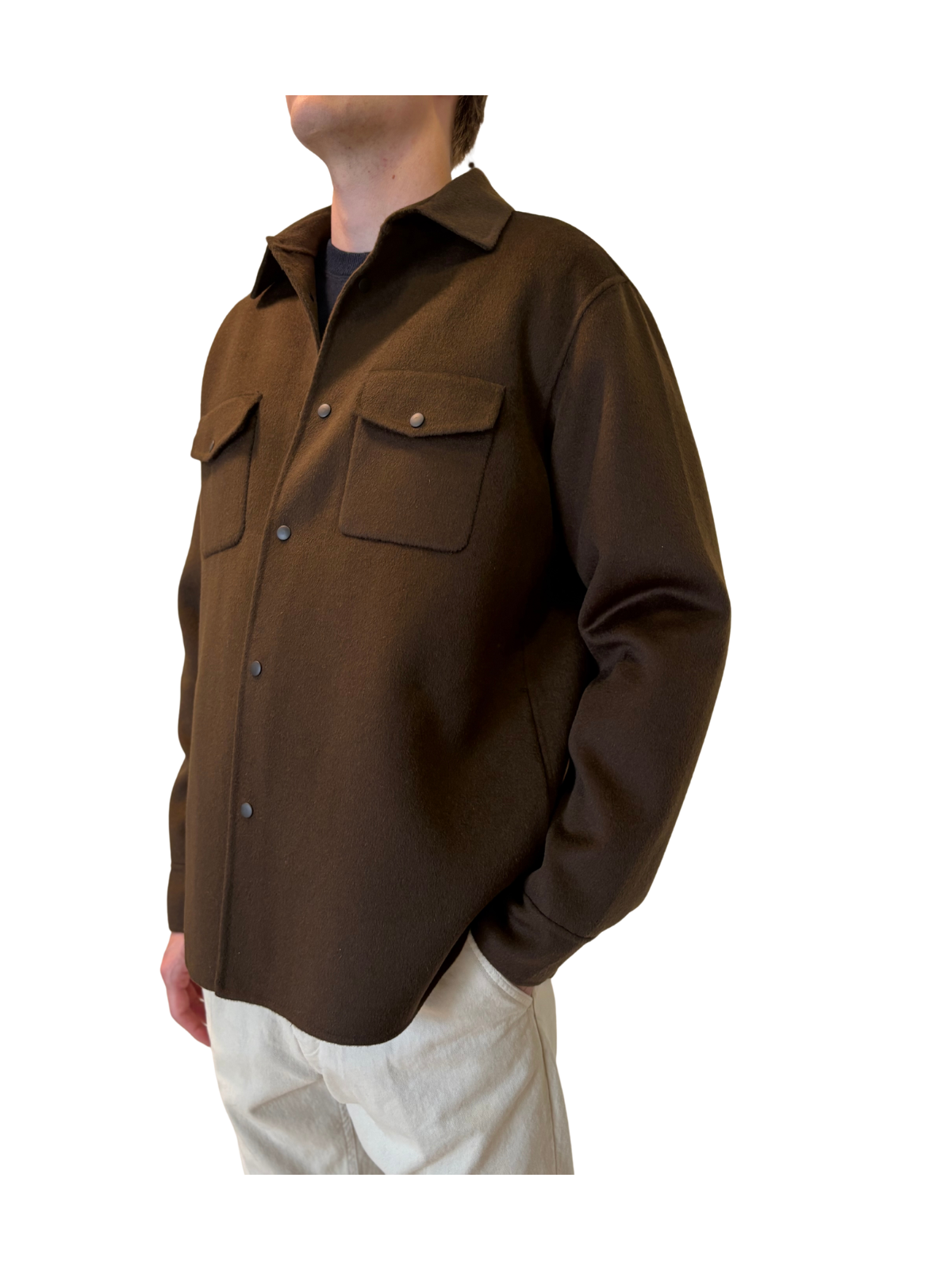 GIACCA CAMICIA 13 IN LANA DOUBLE (Copia)