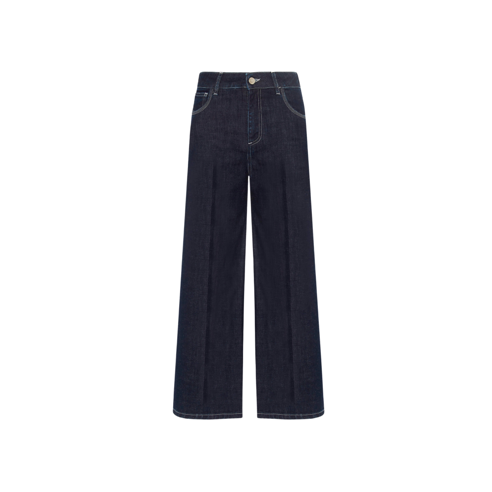 Denim straight con tasconi