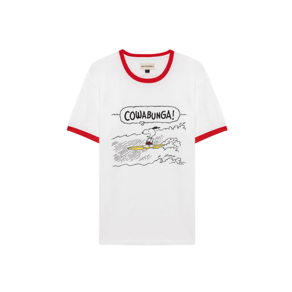 T-shirt girocollo Peanuts Cowabunga