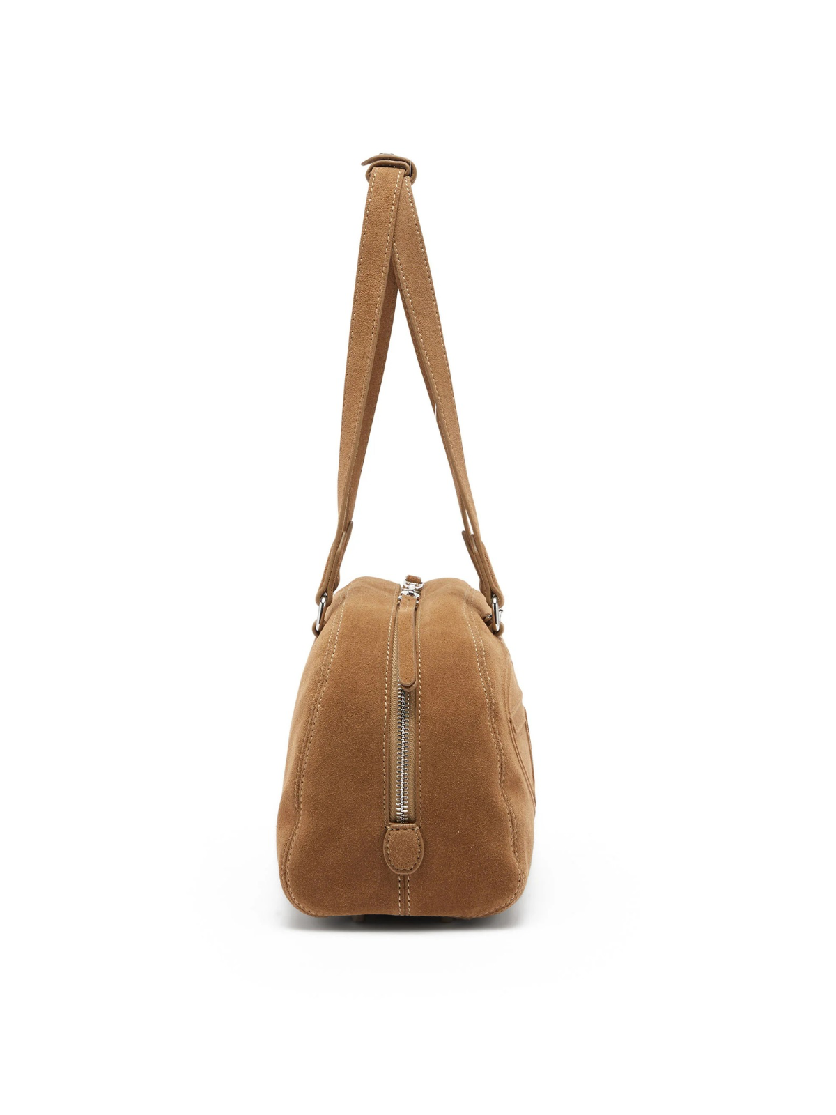 1DR Dome- Borsa A Spalla Scamosciata Con Logo Oval D