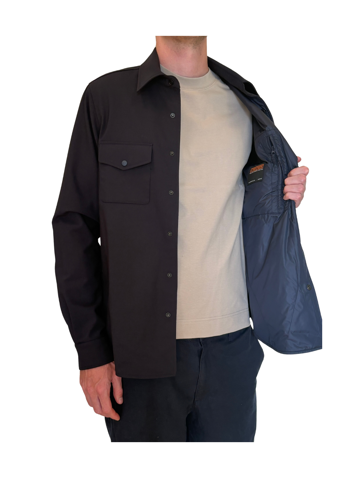 GIACCA CAMICIA DOPPIA IN THERMORE™️