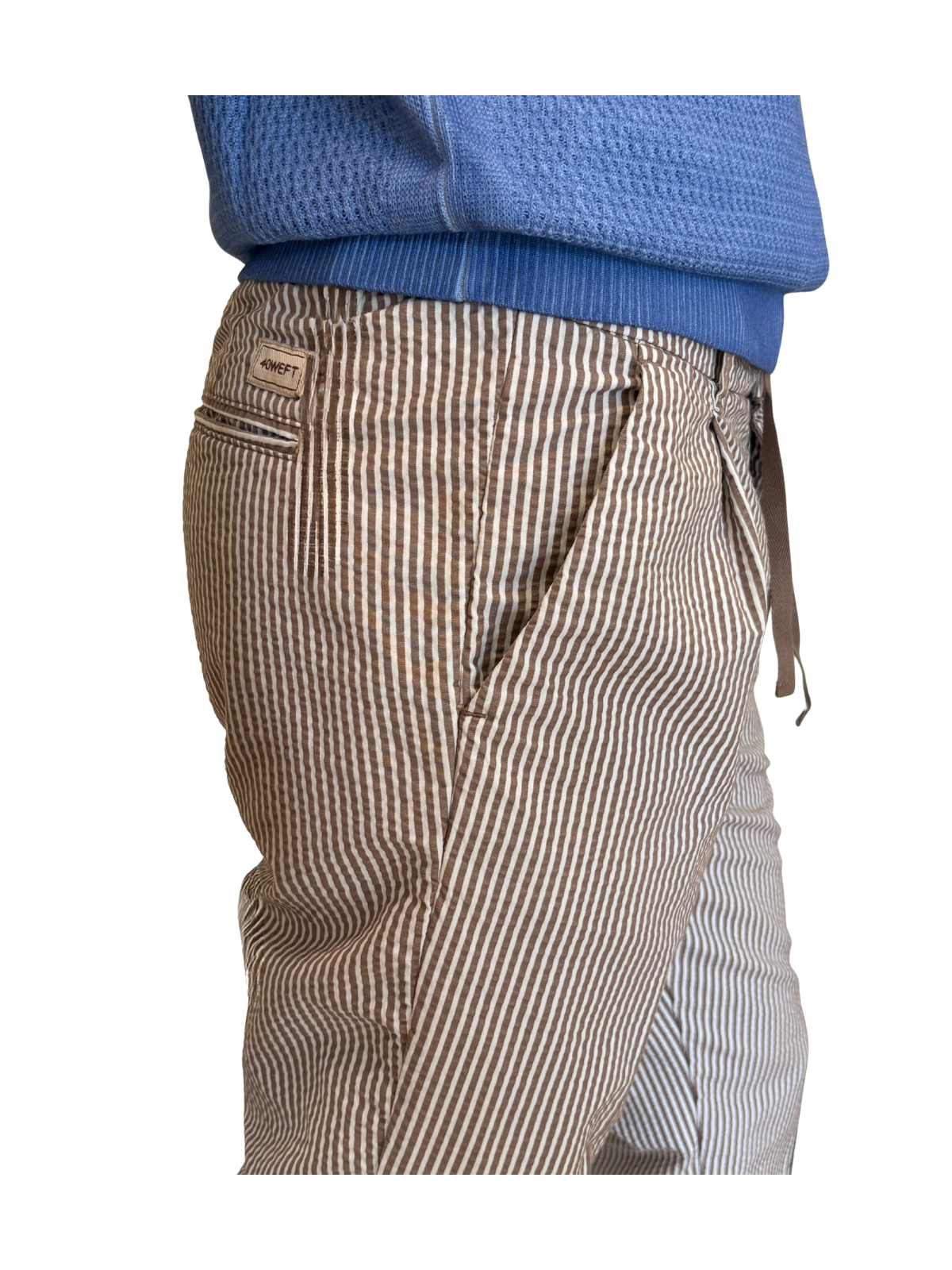 PANTALONE IN SEERSUCKER