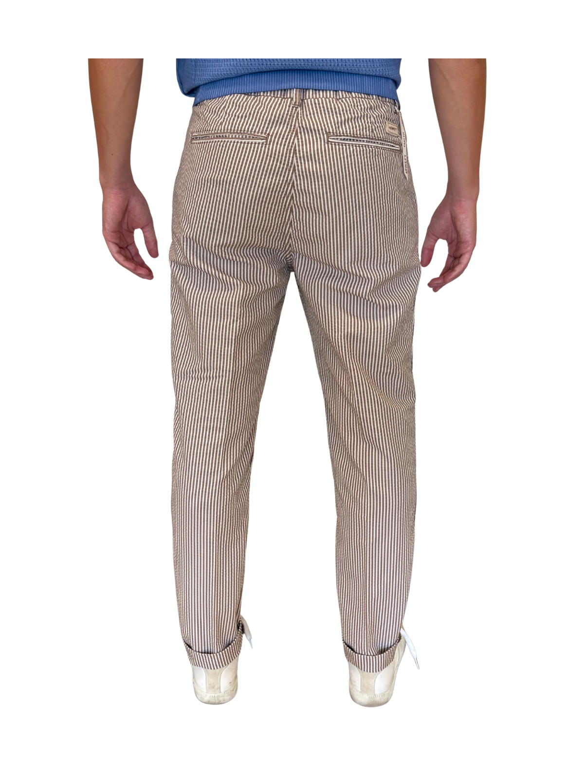 PANTALONE IN SEERSUCKER
