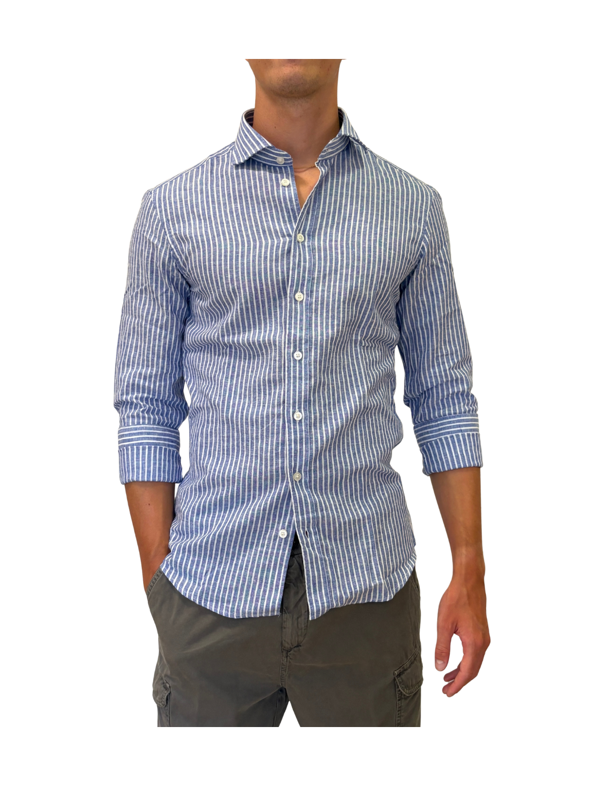 CAMICIA IN LINO WASHED
