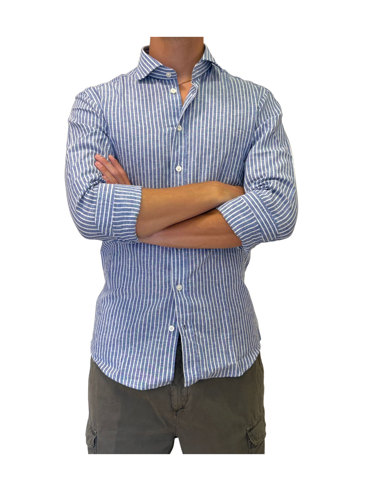 CAMICIA IN LINO WASHED