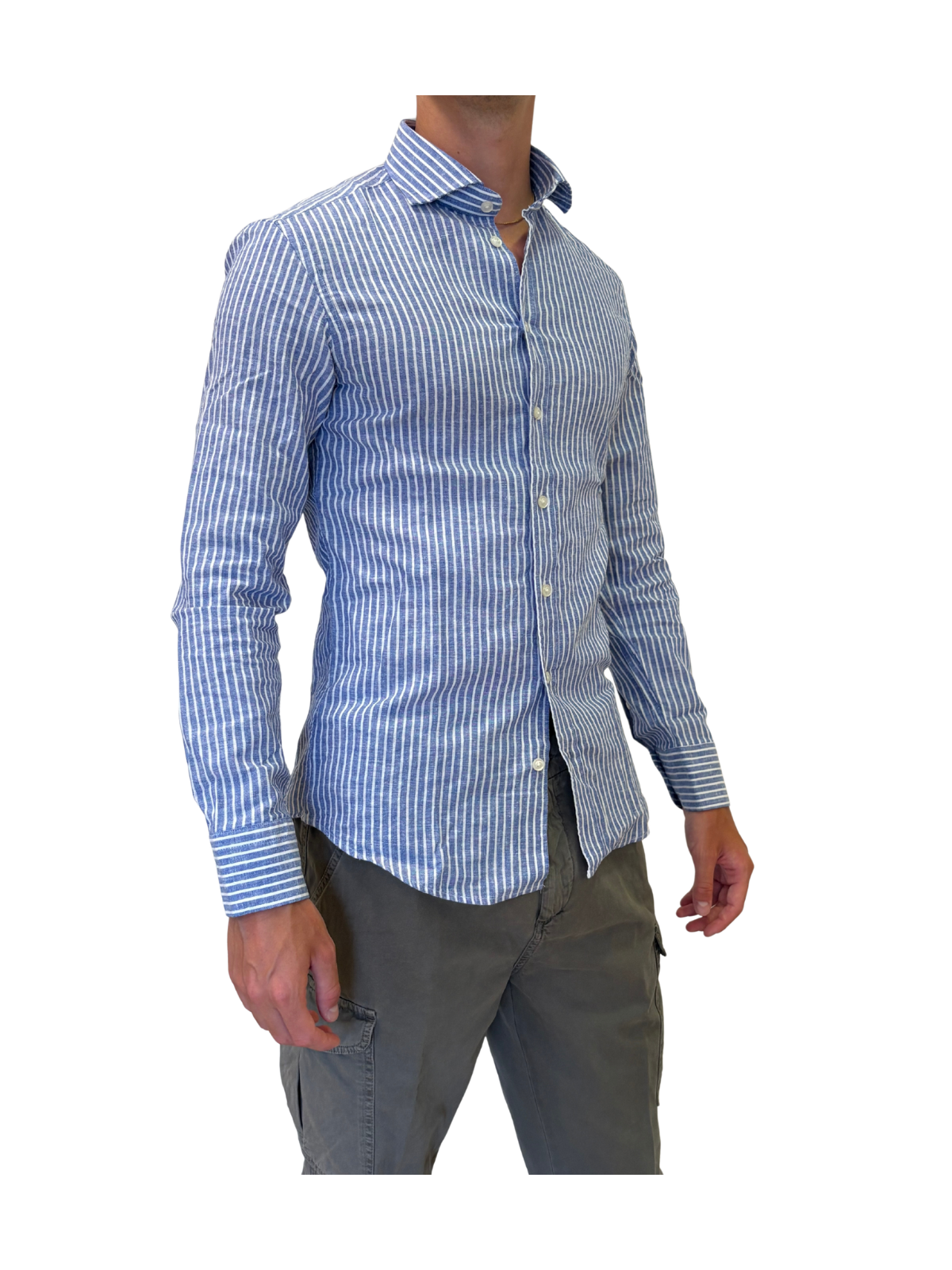 CAMICIA IN LINO WASHED