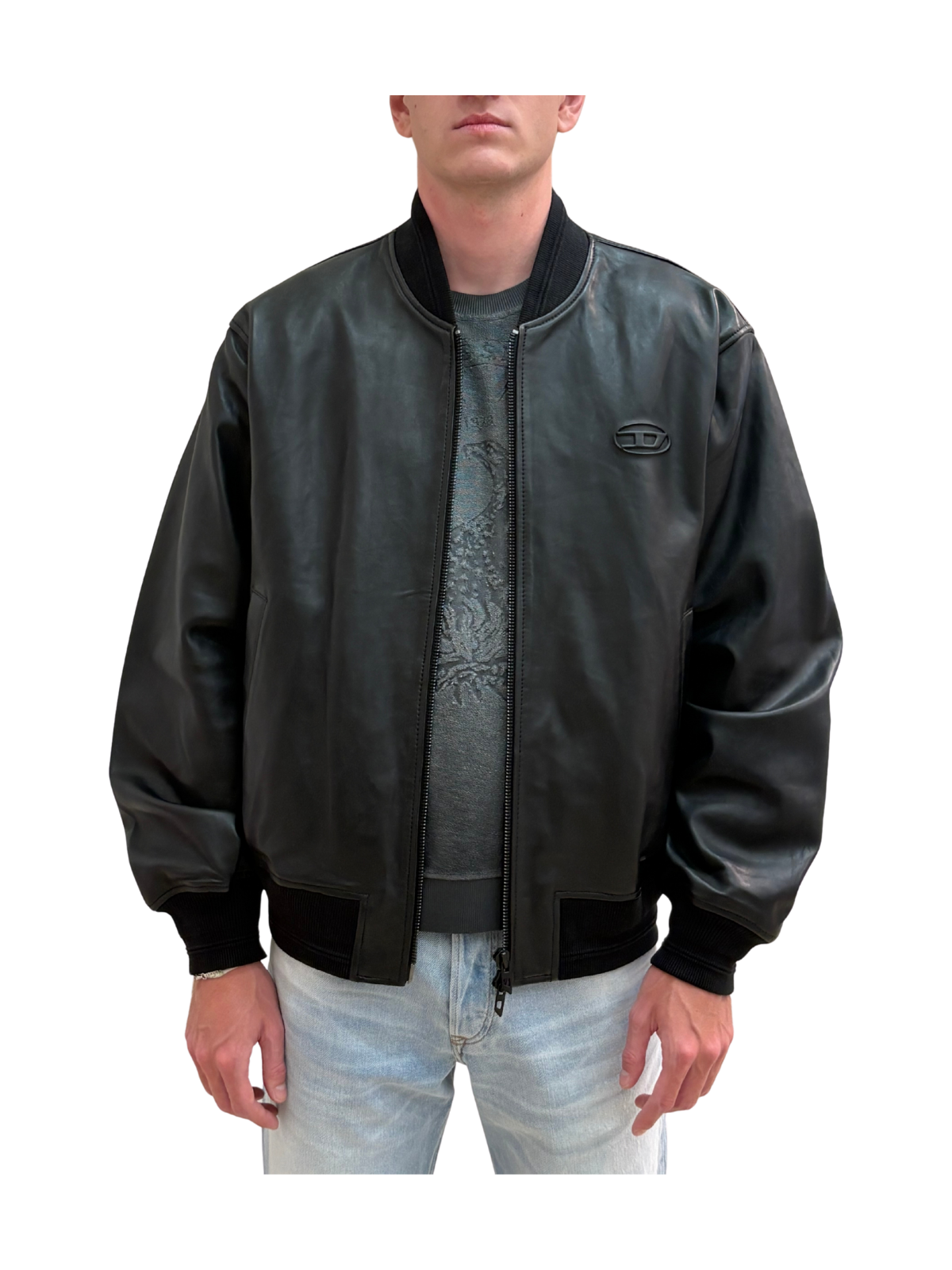 GIACCA BOMBER IN PELLE L-TYPE