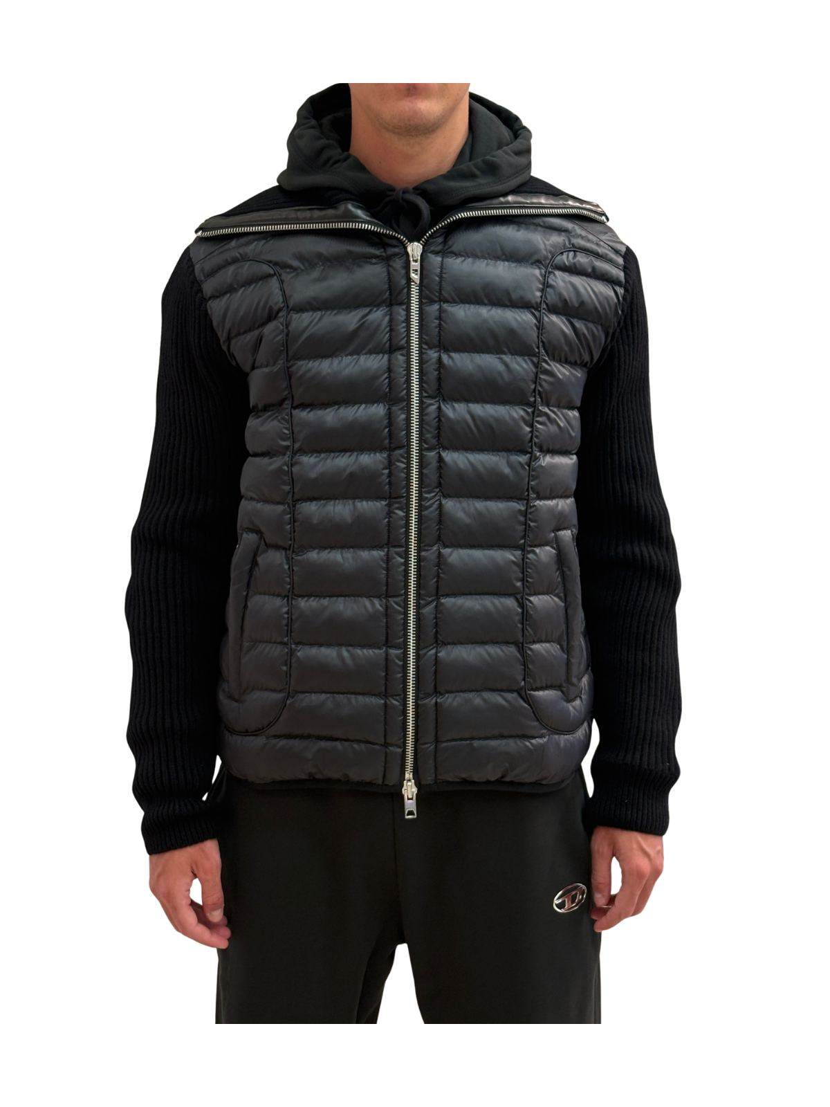 GIUBBOTTO IN MAGLIA IMBOTTITO W-SAYER