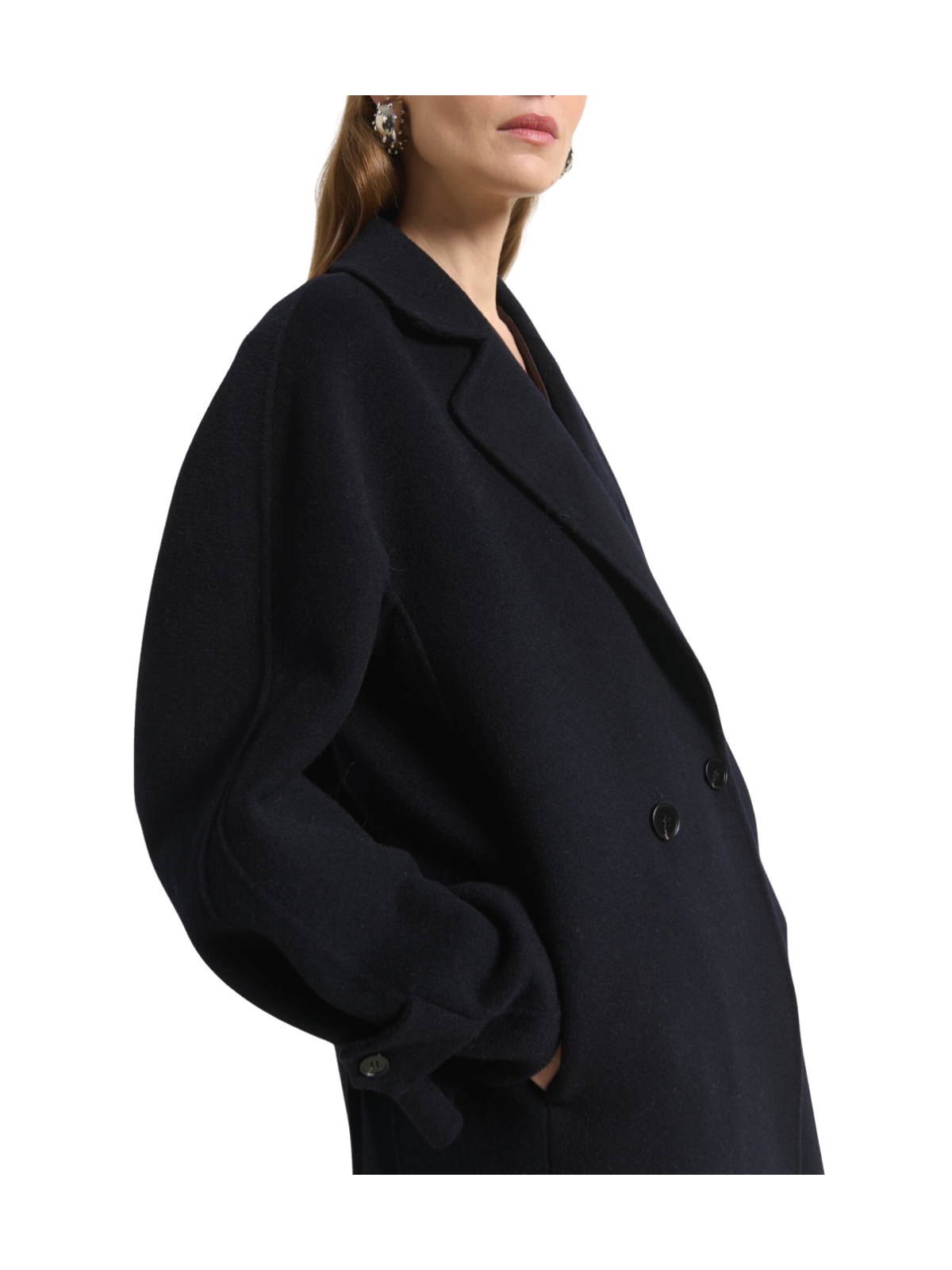CAPPOTTO TESSUTO DOUBLE WS B. CON CINTURA