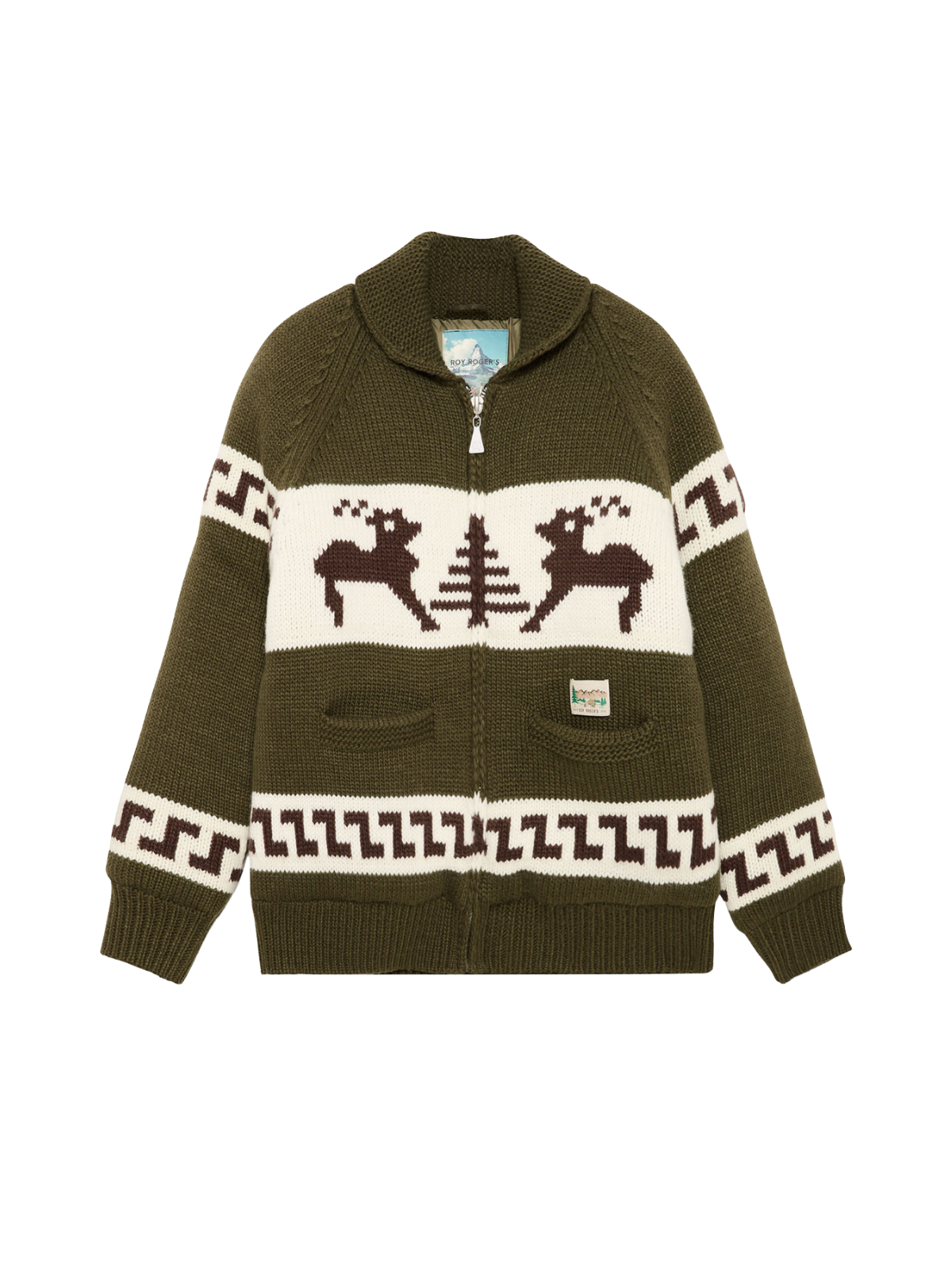 GIACCA COWICHAN IN JACQUARD