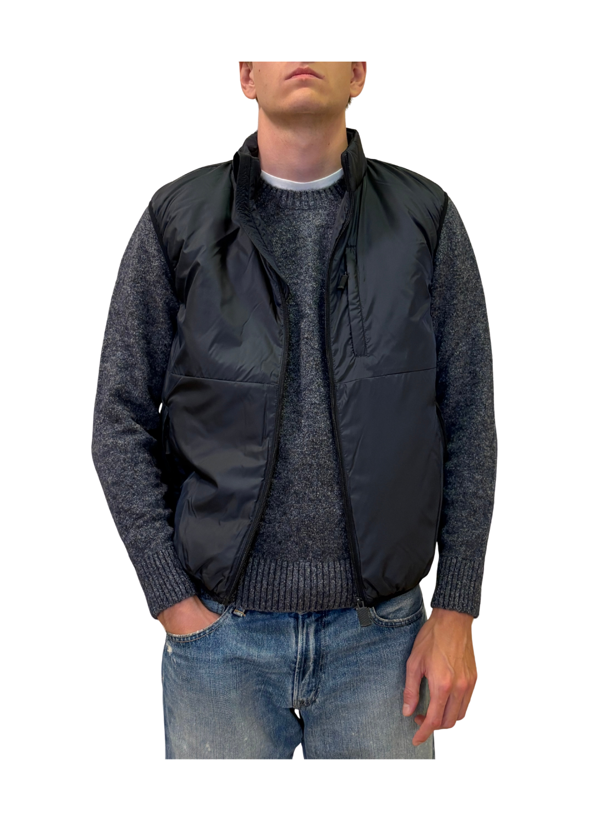 Maglia da uomo moulinè