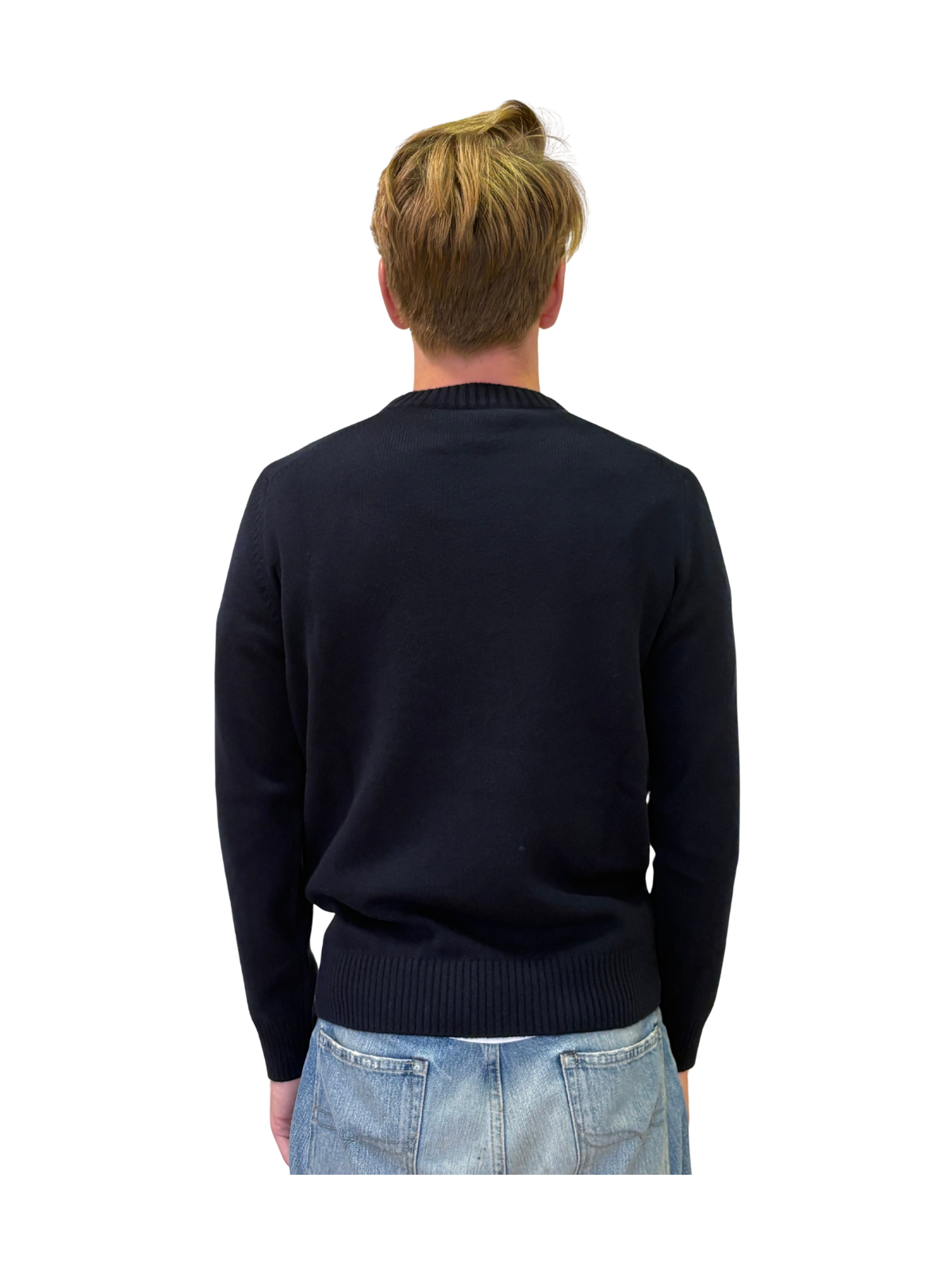 Maglia girocollo in cashmere
