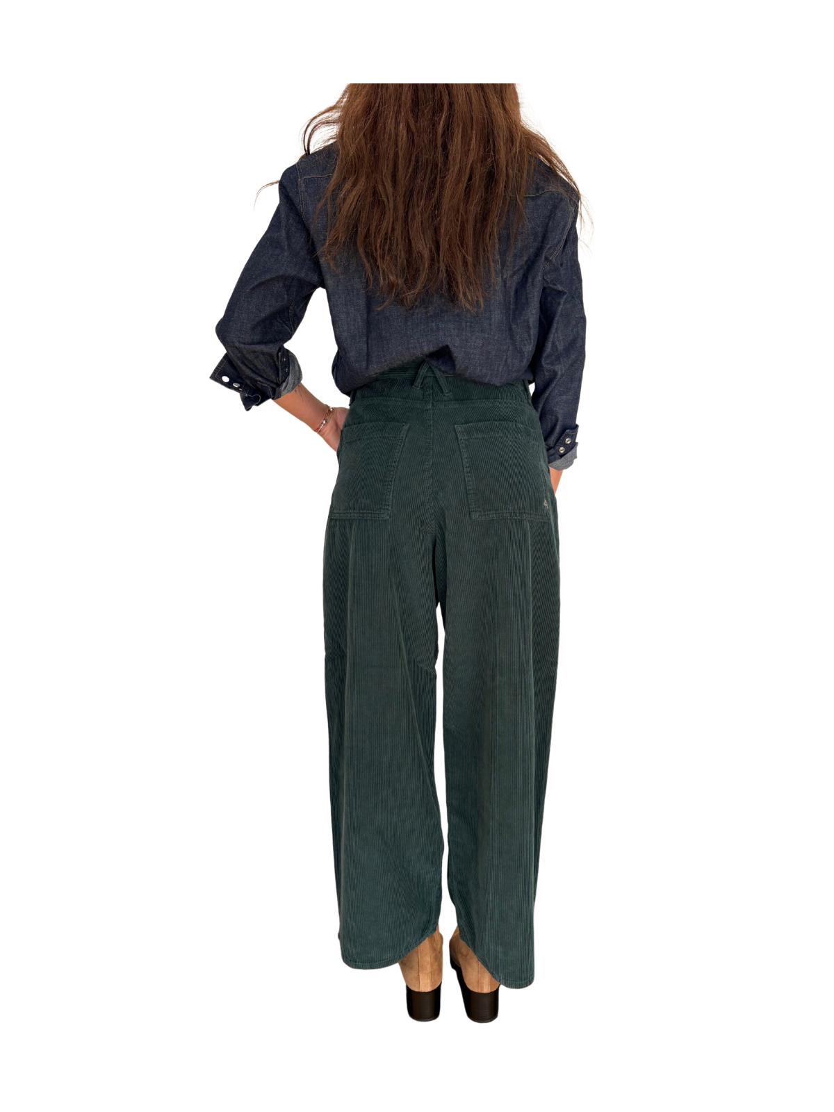 PANTALONE DORA IN VELLUTO
