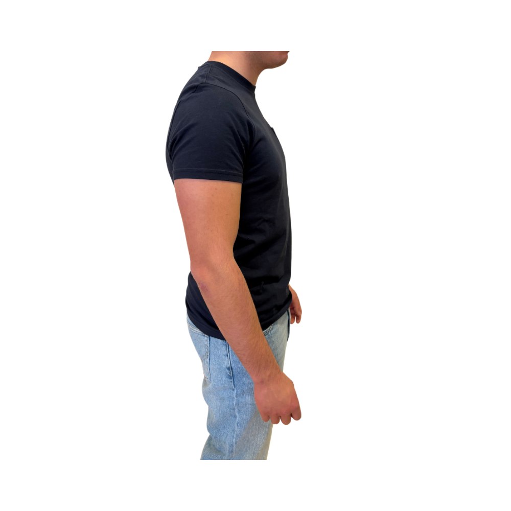 T-shirt con taschino