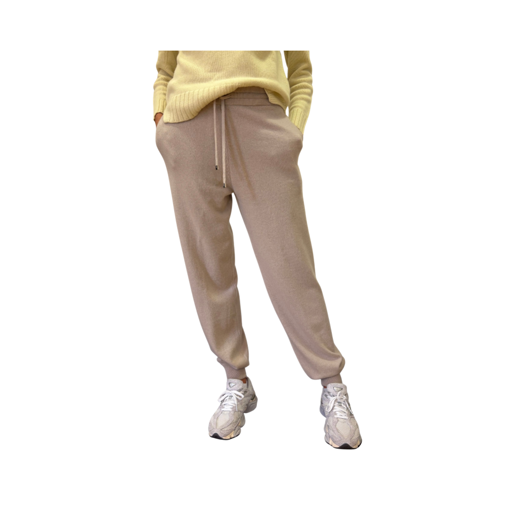 Pantalone in maglia di cashmere