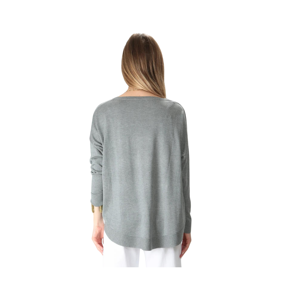 Maglia in seta e cashmere