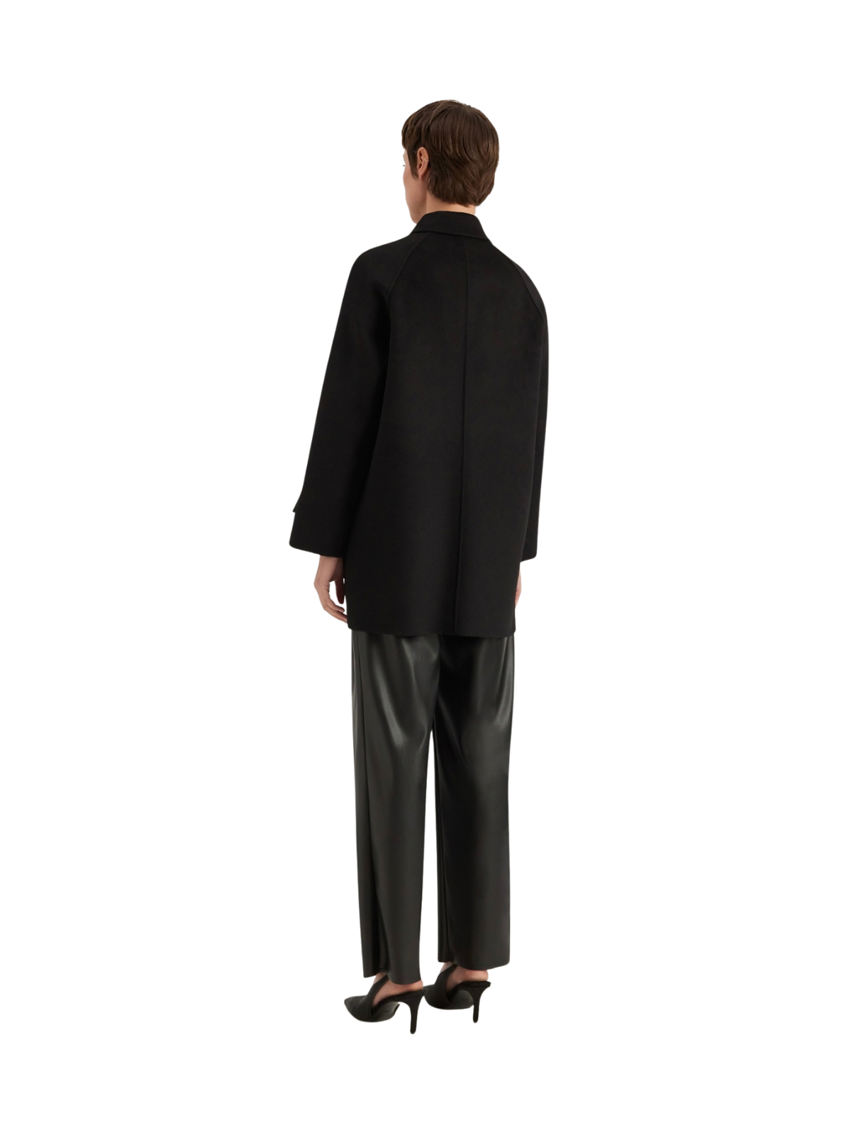 SHORT SINGLE-BREASTED COAT