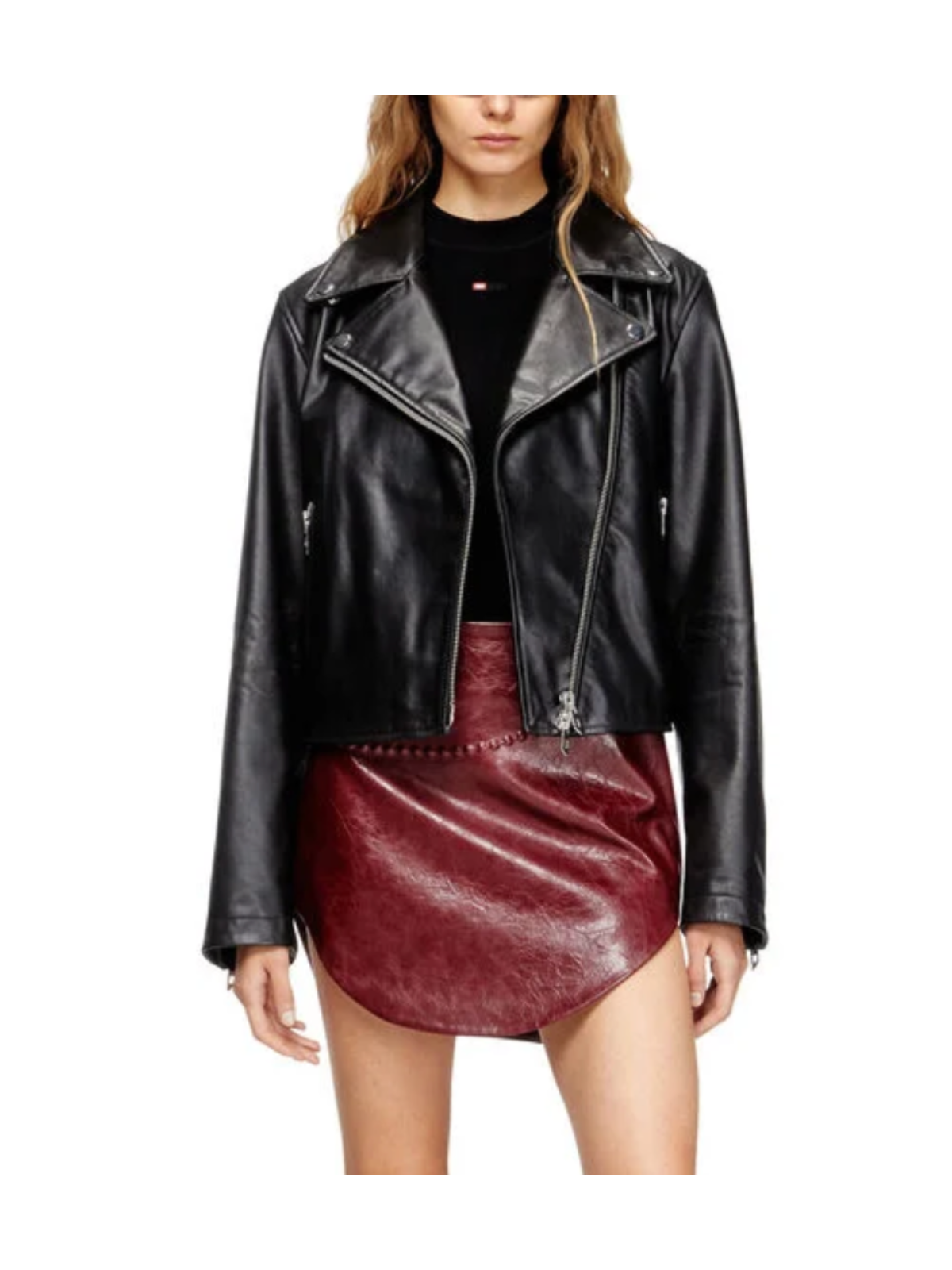 Biker in pelle L-Unatic