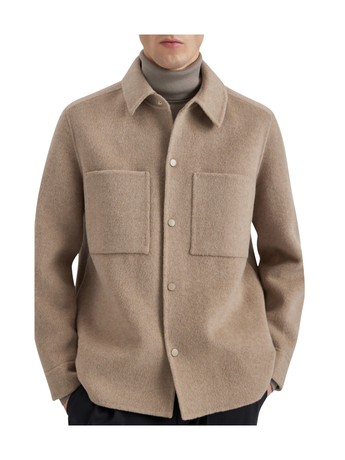 GIACCA-CAMICIA IN LANA