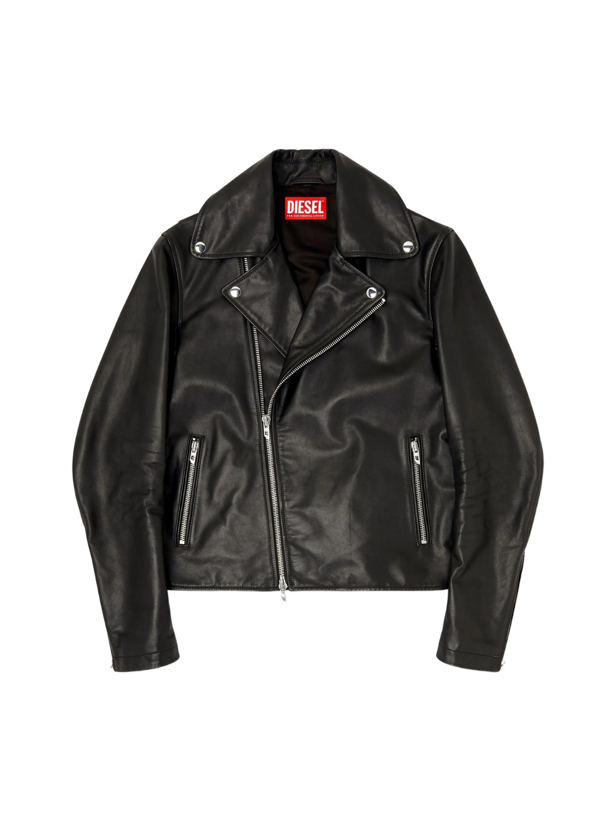 L-Eo Wrd Leather Biker