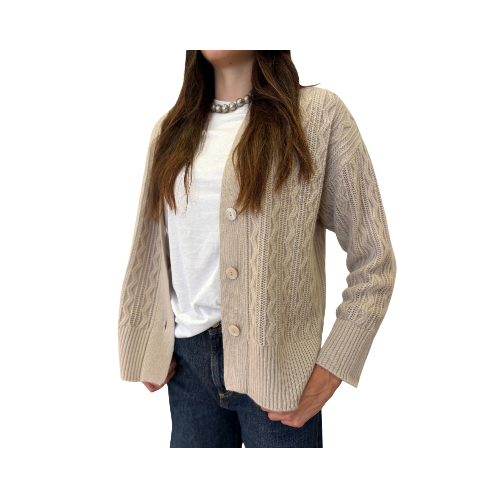 Cardigan in cashmere