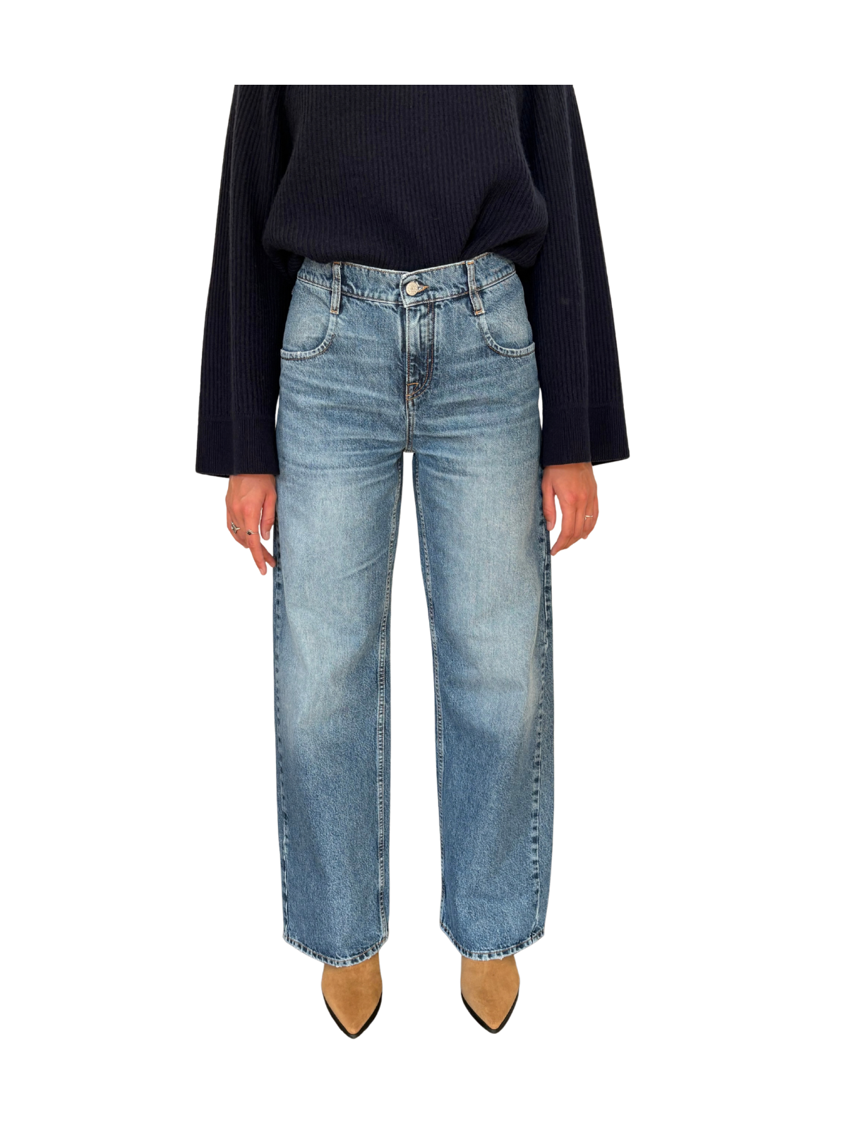 JEANS AIDA LOW NATURAL VINTAGE