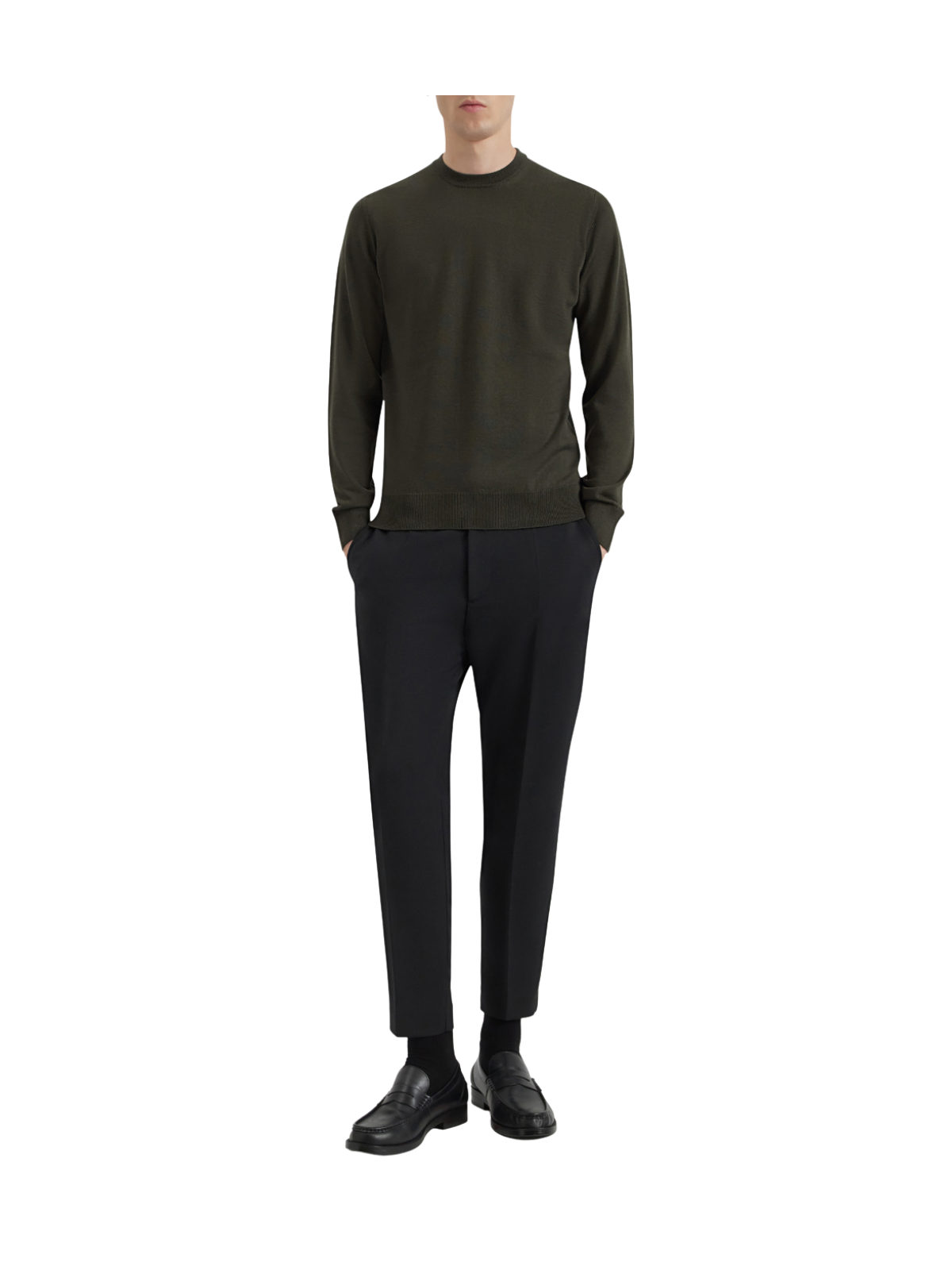 MERINO CREW NECK