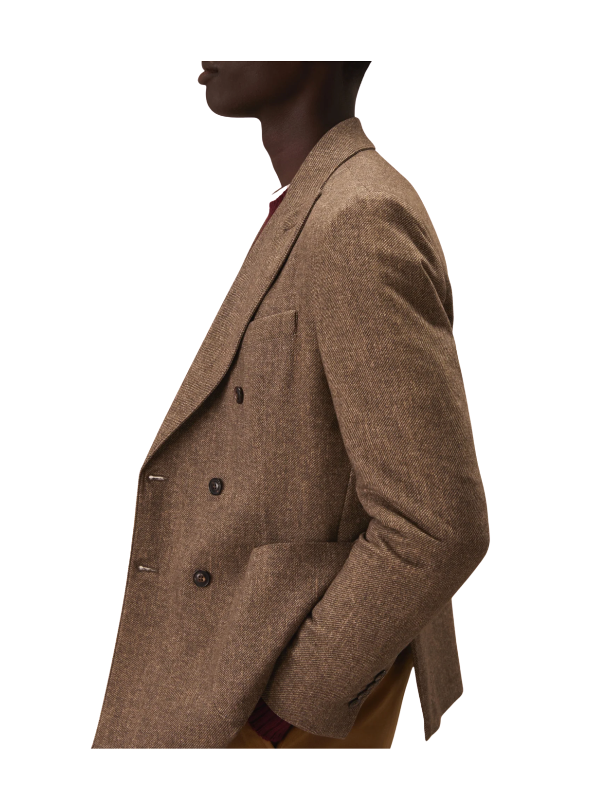 DOPPIOPETTO LIGHT FLEECE DIAGONAL
